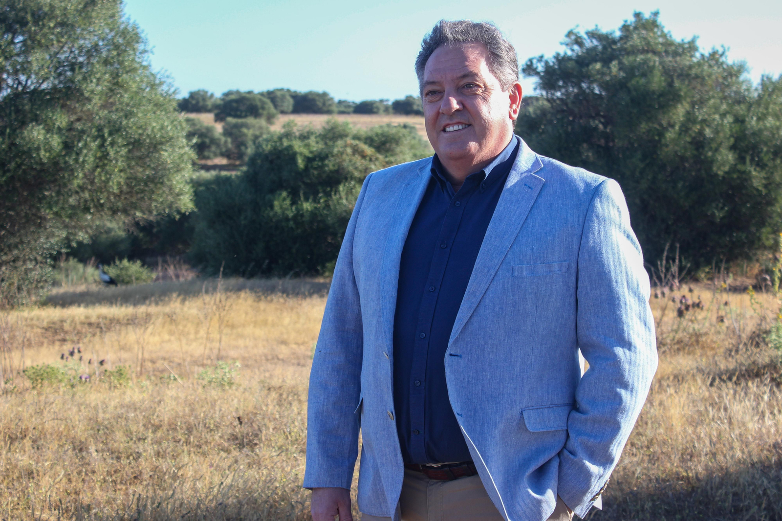 El alcalde de La Puebla del Río, Manuel Bejarano.