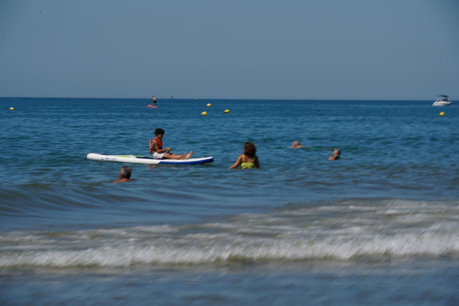 Imágenes de las playas de Huelva el sábado 17 de agosto