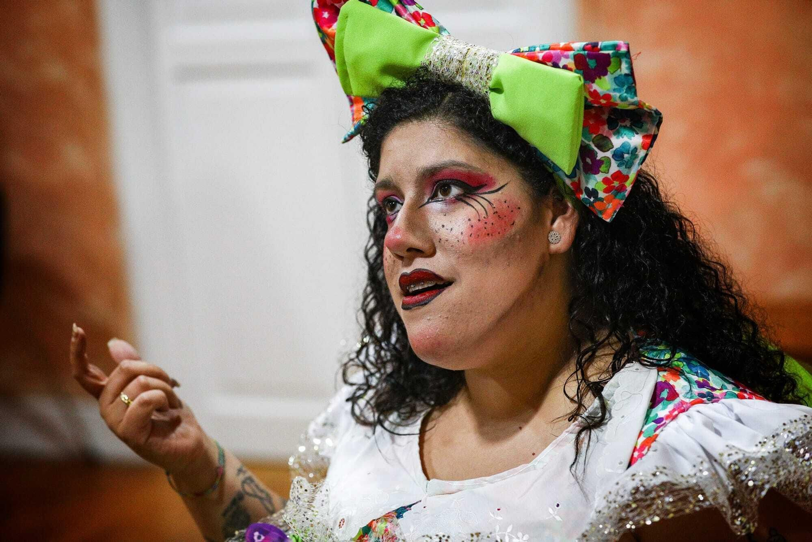 Ambiente en camerinos