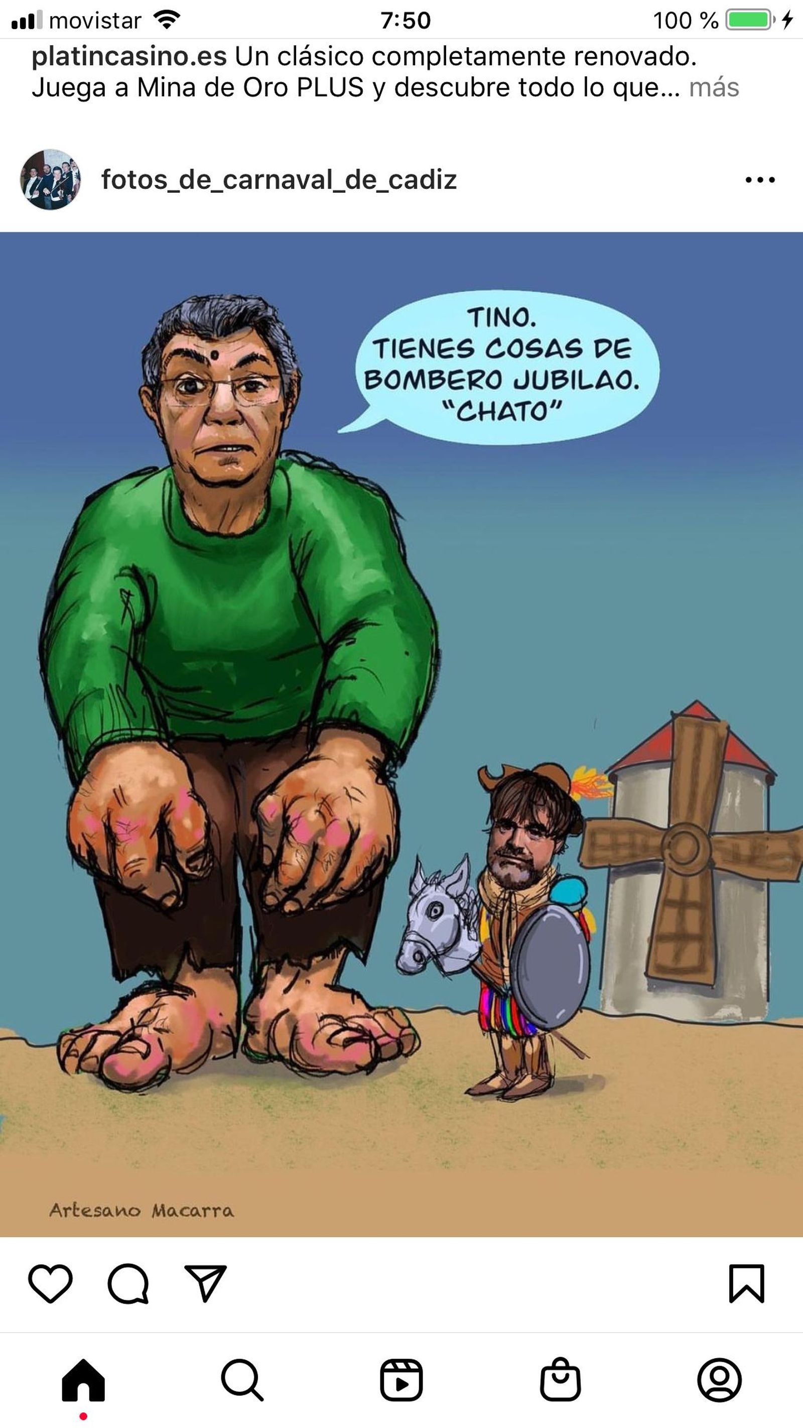 Tino contra Quiñones