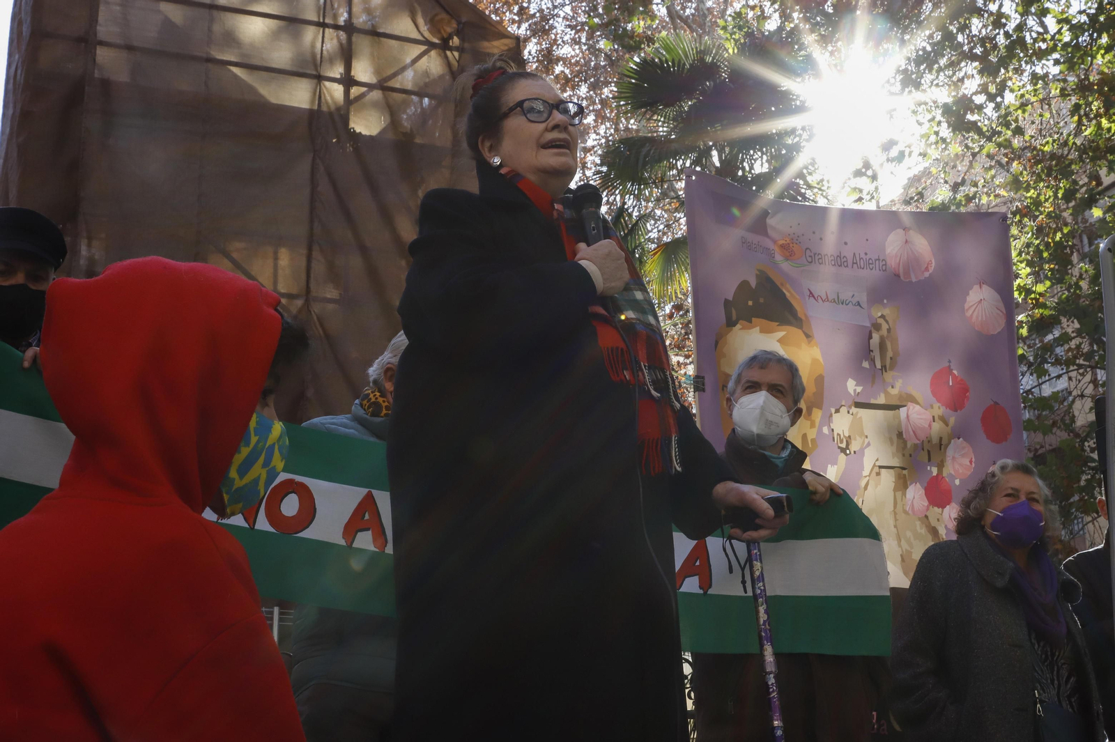 Granada Abierta celebra su acto alternativo a la Toma en honor a la Mariana