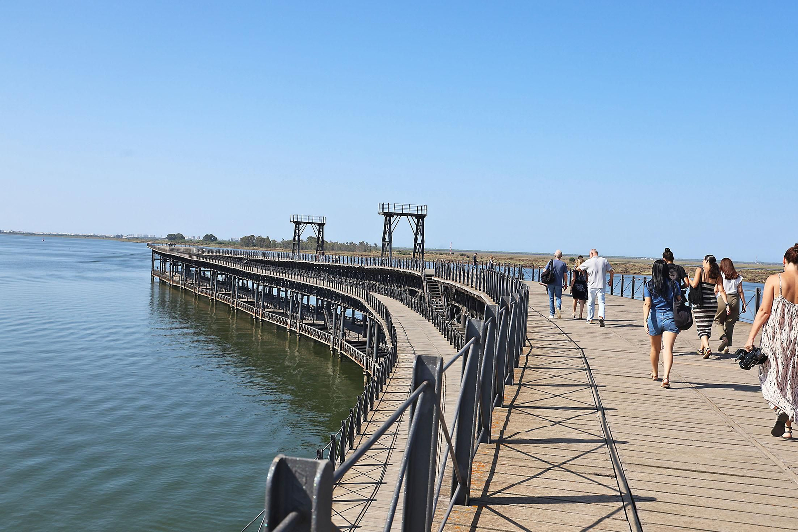 Inauguración de la unión del muelle de la Río Tinto en Imágenes