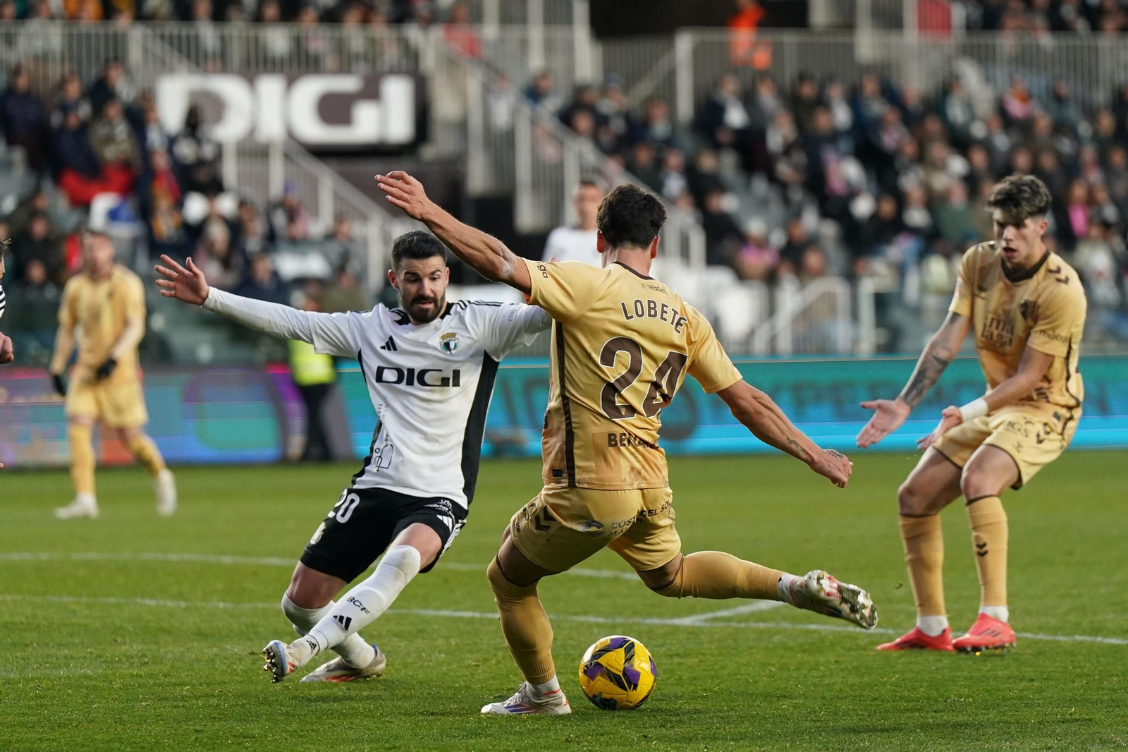 El Burgos-Málaga CF, en fotos El Burgos-Málaga CF, en fotos