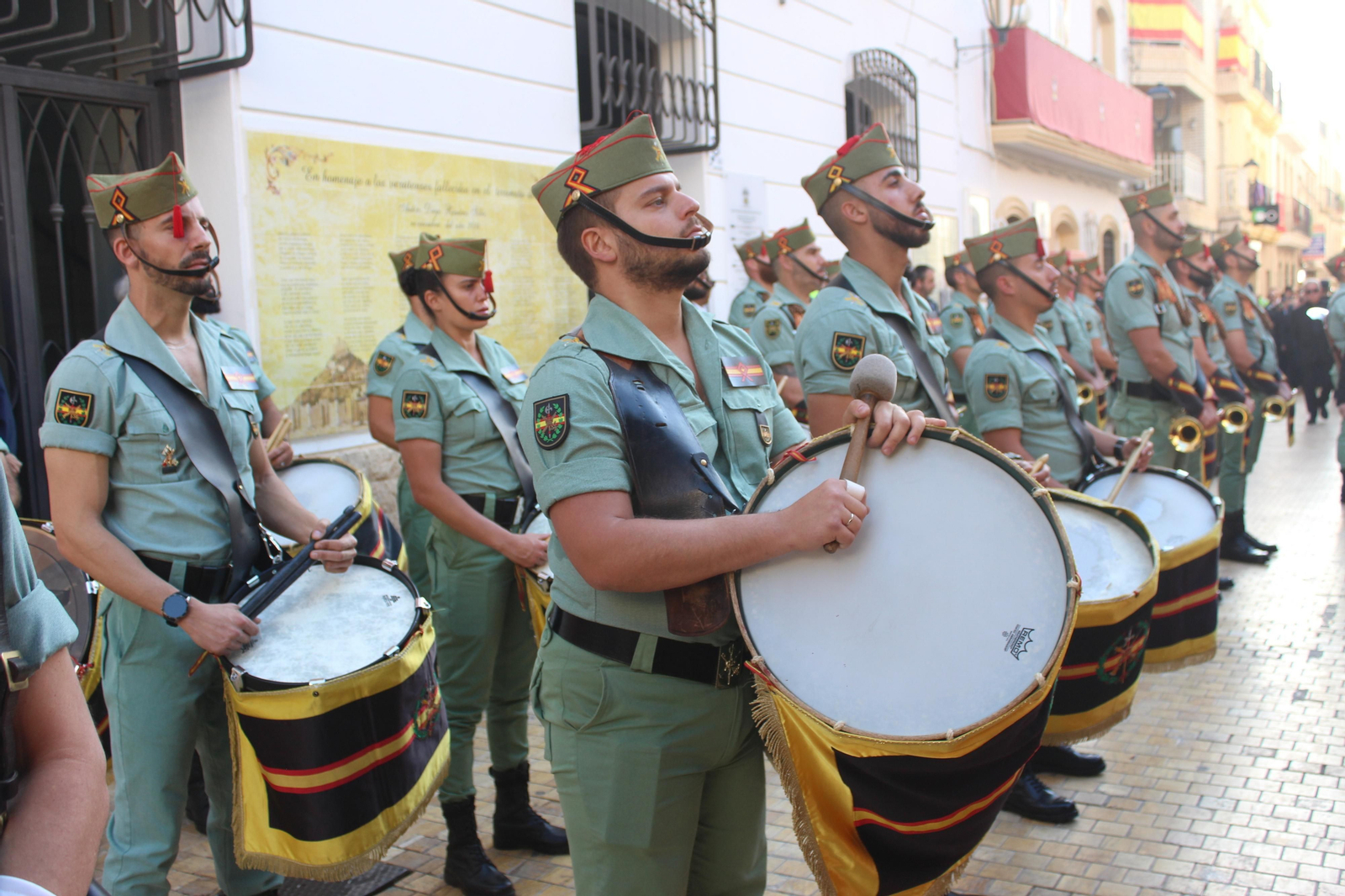 Las imágenes de la Subida de Jesús y la procesión del Viernes Santo por la mañana en Vera