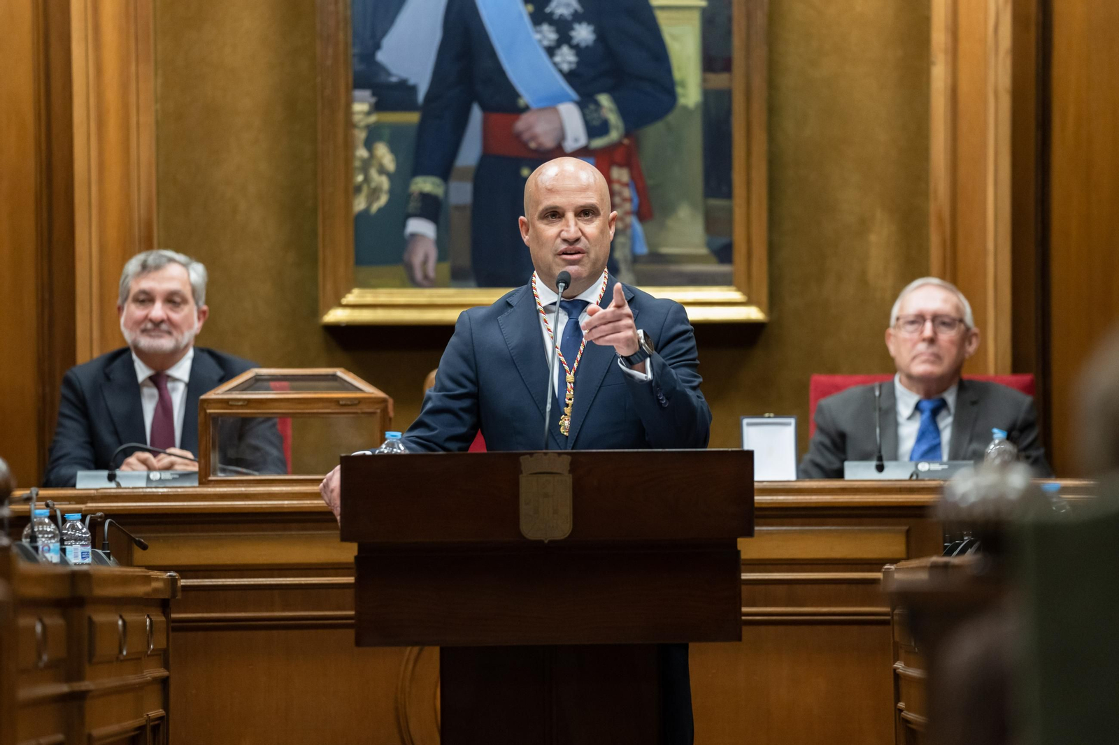 Así se ha vivido la investidura del nuevo presidente de la Diputación Provincial de Almería