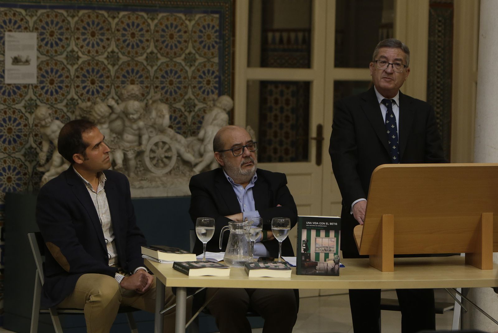 Carlos Bellver, en un momento de su intervención.