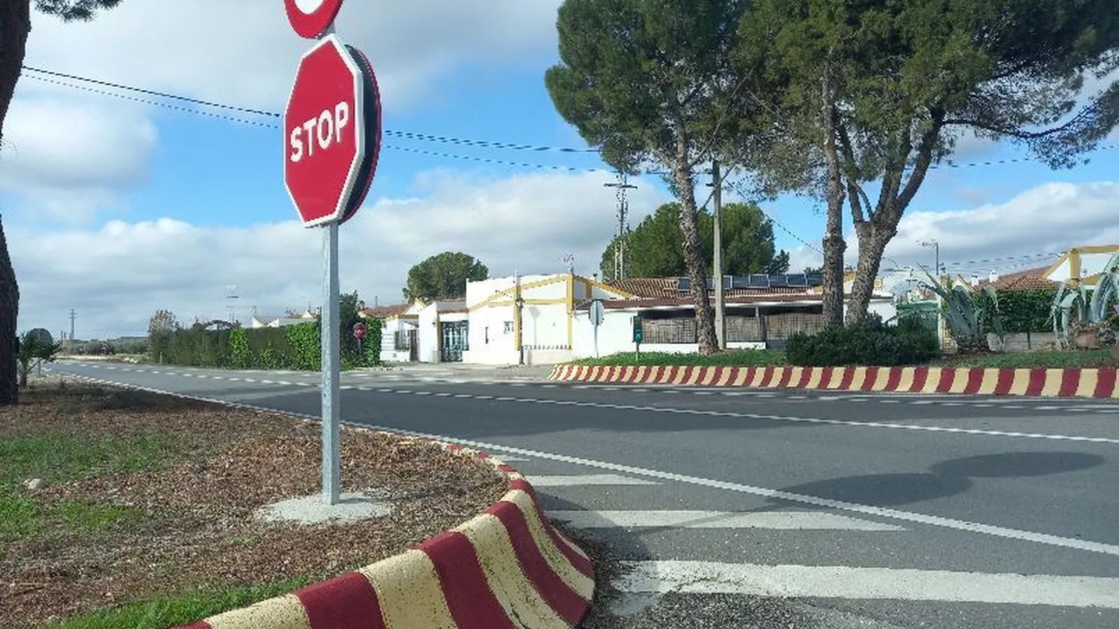 El cruce de la Cañada de la Plata en Puente Genil.