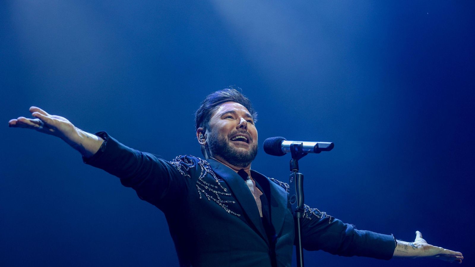 Miguel Poveda en una actuación