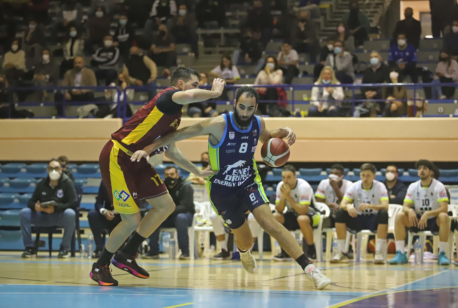 Iago Estévez, en el Udea-Alcobendas.