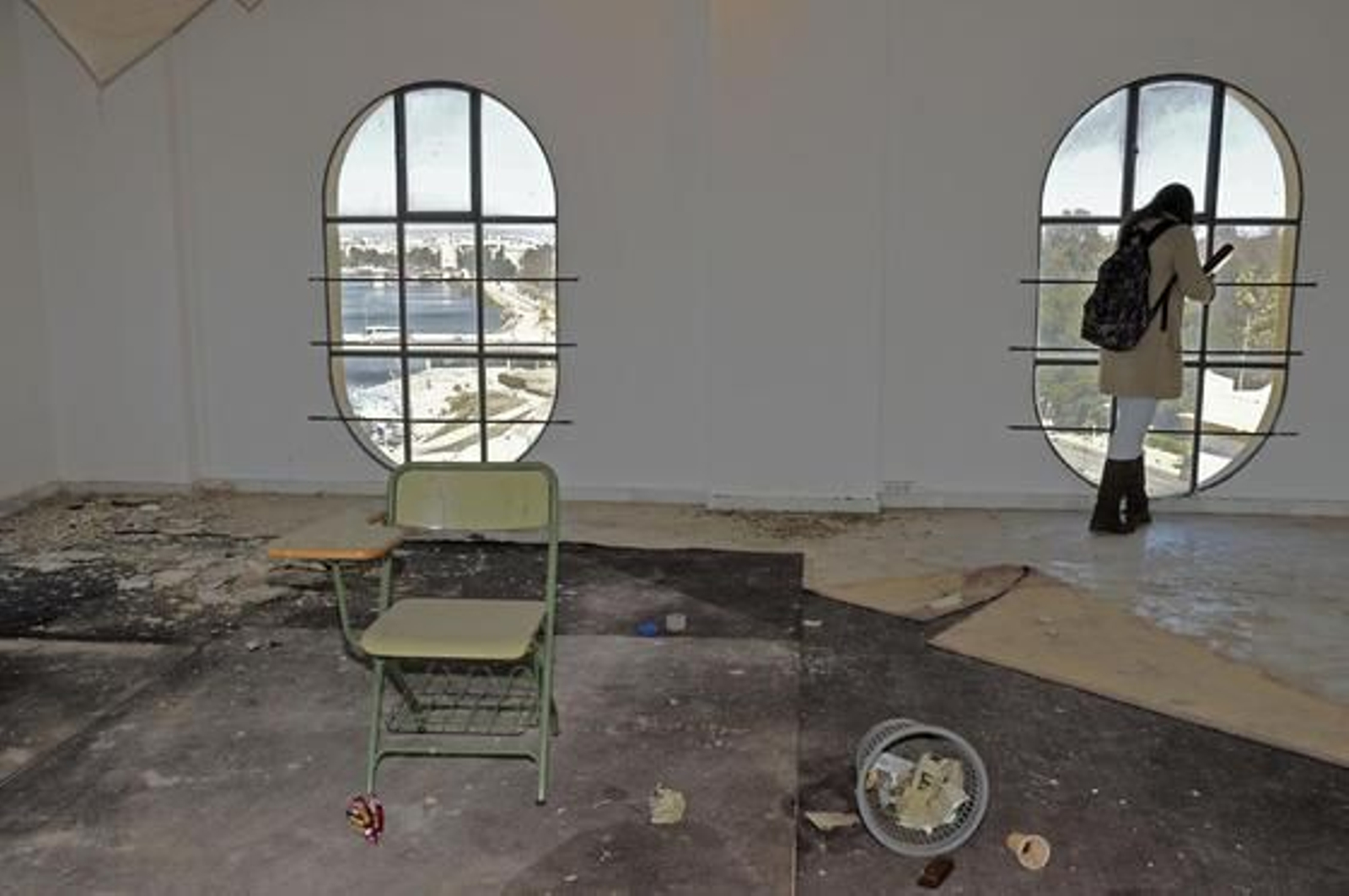 Estado de deterioro en el que se encuentran las instalaciones del Conservatorio de Danza.

Foto: Juan Carlos  Vázquez