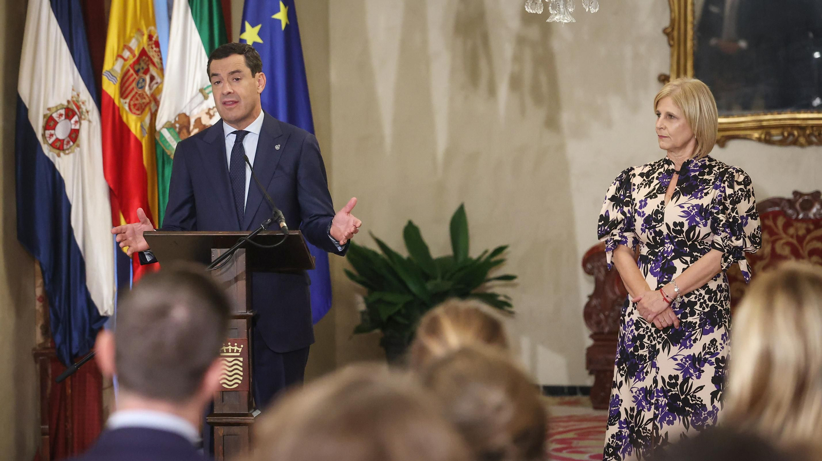 Segunda visita oficial de Juanma Moreno al Ayuntamiento de Jerez Segunda visita oficial de Juanma Moreno a Jerez