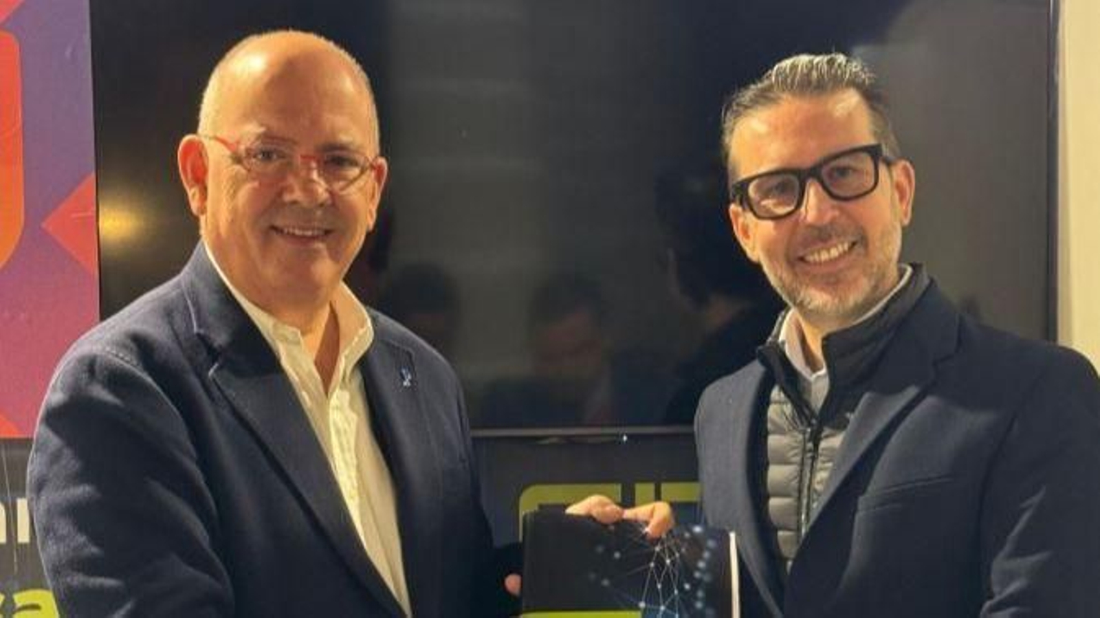 Javier Sánchez Rojas, presidente de la Cámara de Comercio de Jerez, y José María Martín-Mateos, CEO de CITED.