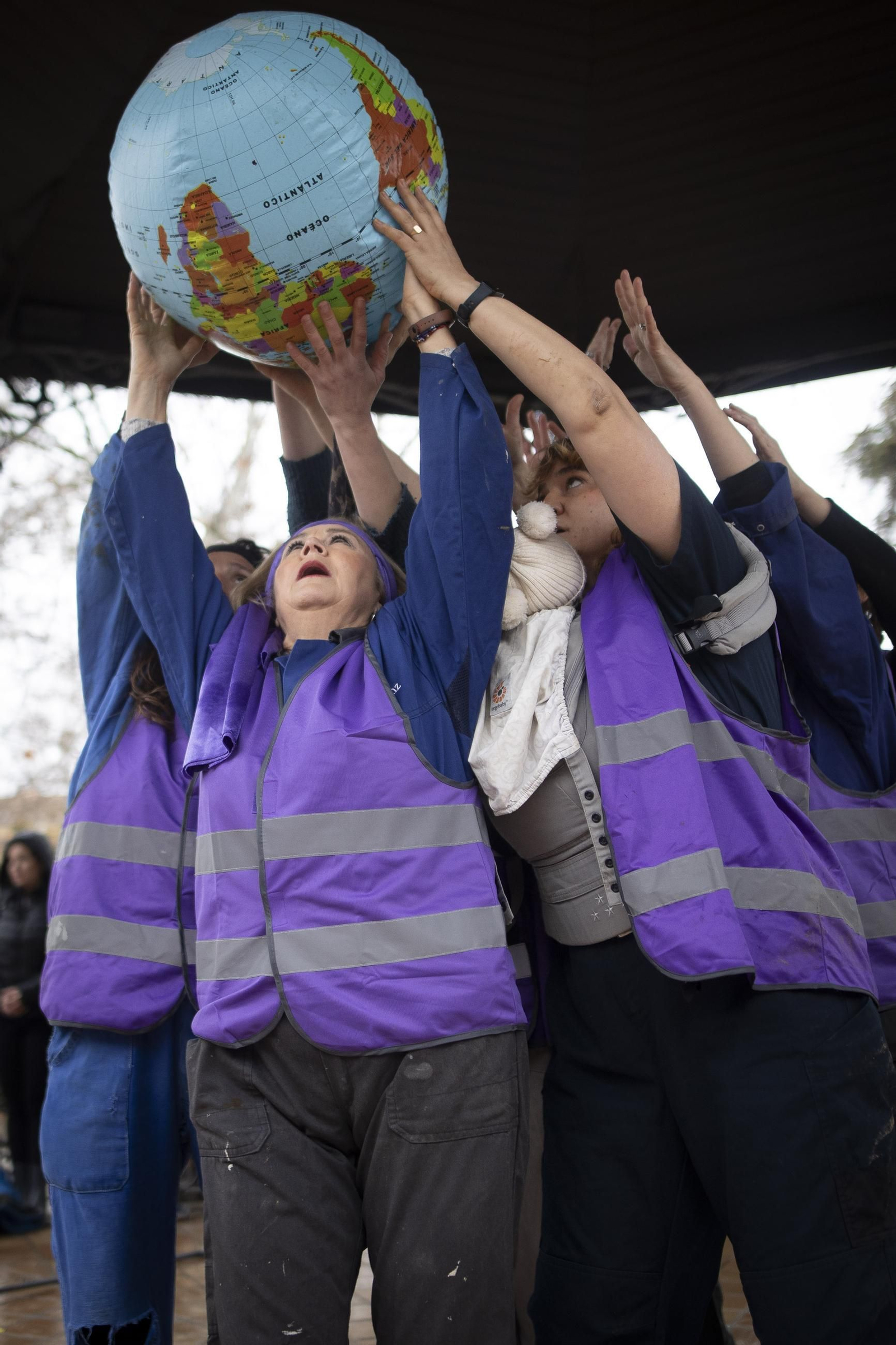 Las mejores imágenes de la manifestación del 8M en Granada