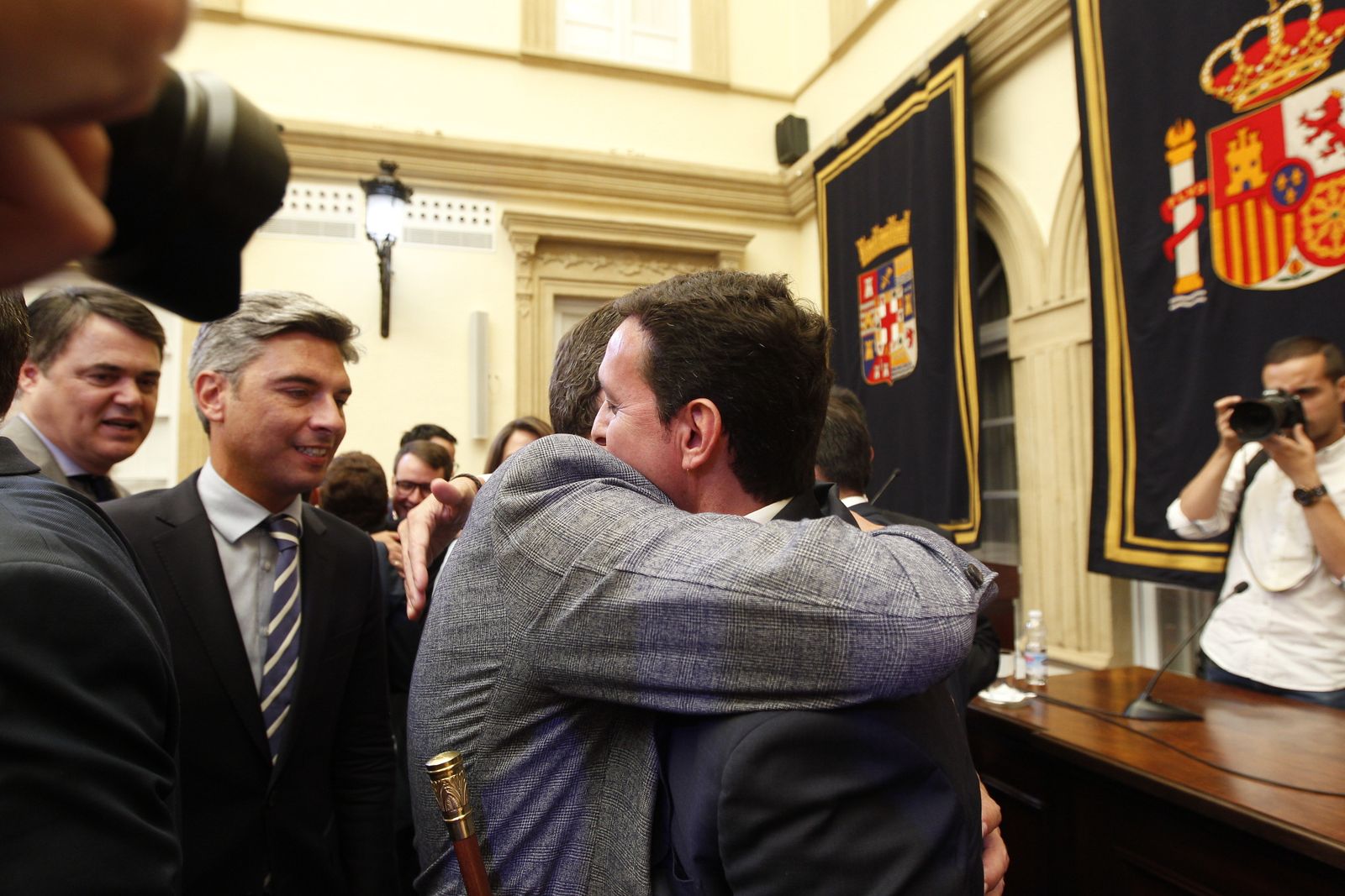 Pleno investidura Presidente Diputación de Almería. Javier Aureliano García