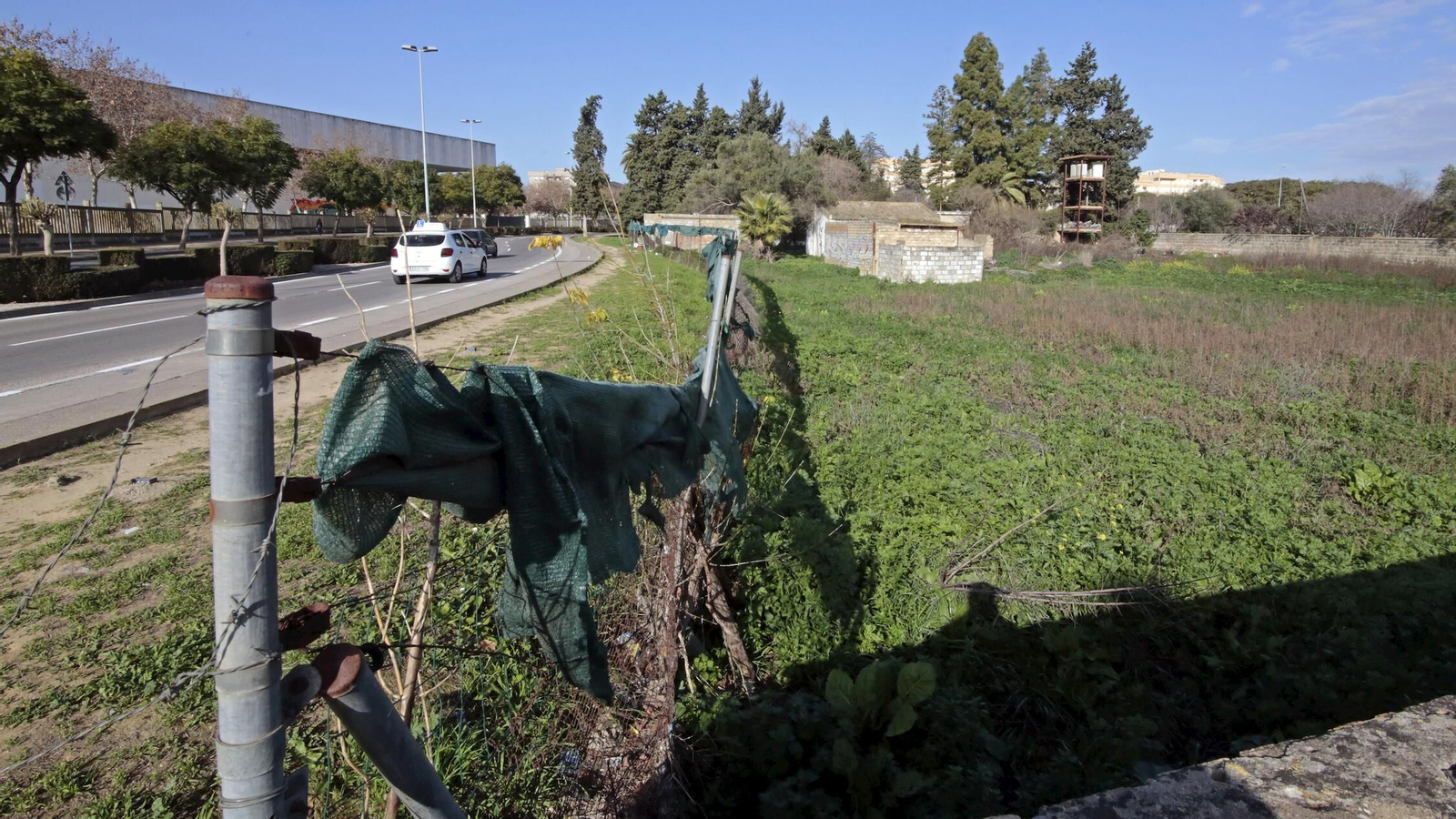 Terrenos aún no desarrollados en la avenida Lola Flores, frente a Chapín.