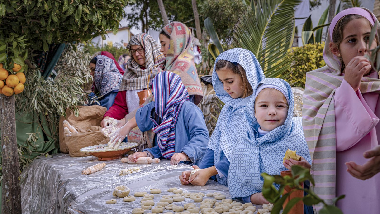Las imágenes del Belén viviente en Medina Sidonia