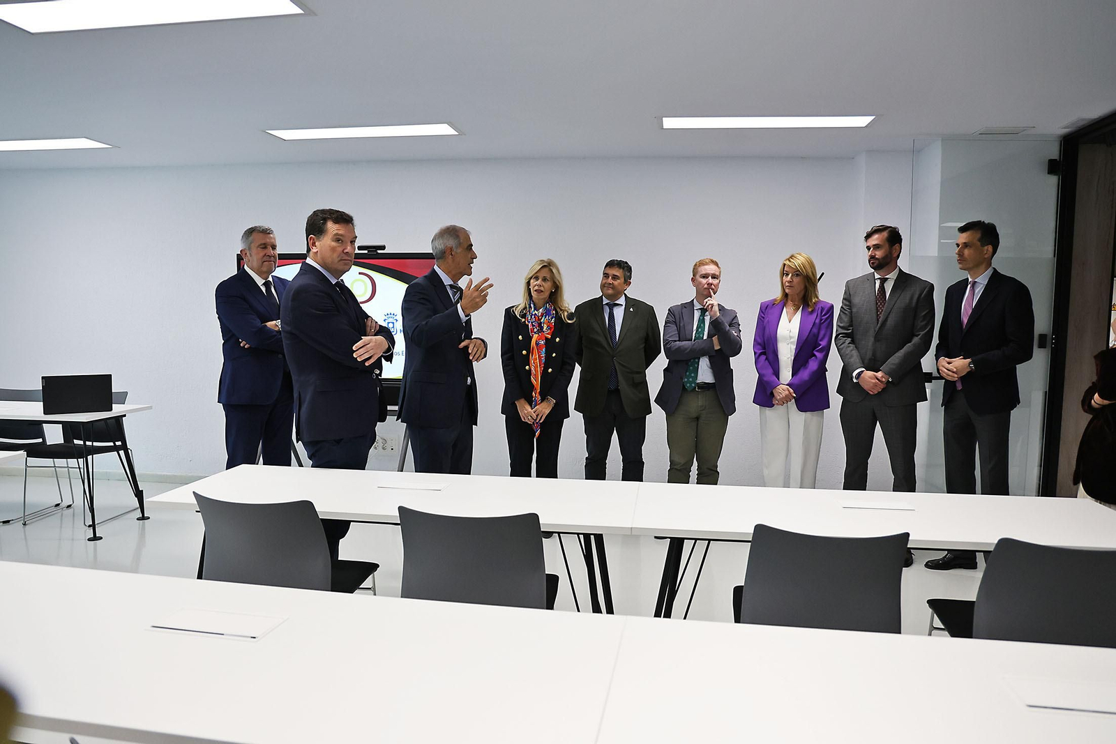 Imágenes de la inauguración del coworking digital 'La Nao'.