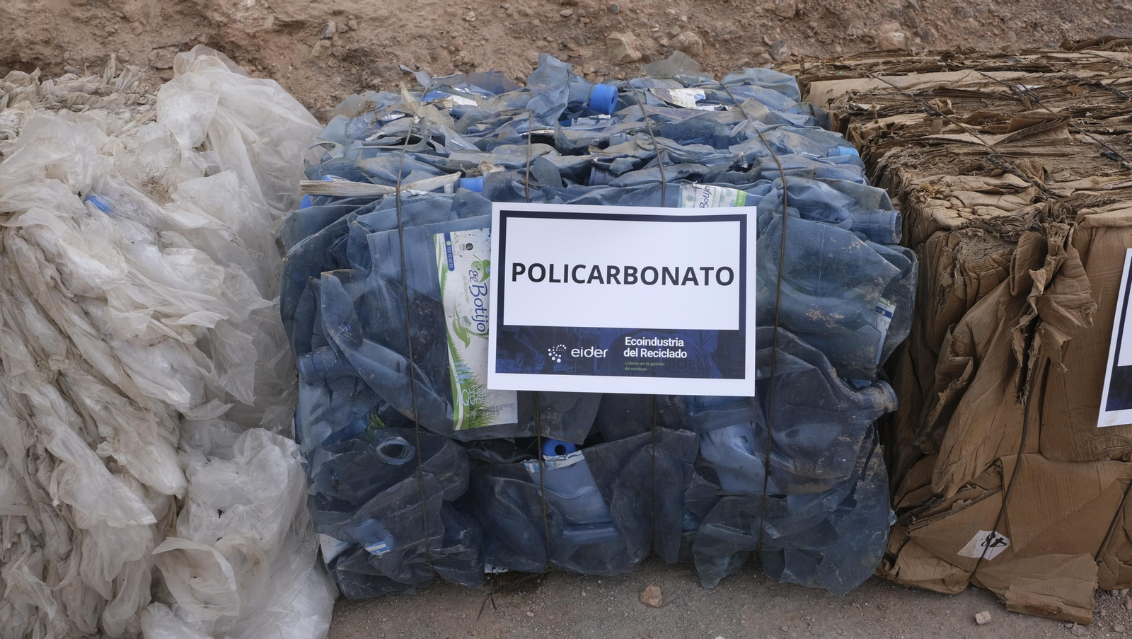 Imágenes de la inauguración de la planta de reciclado de residuos, en Gádor