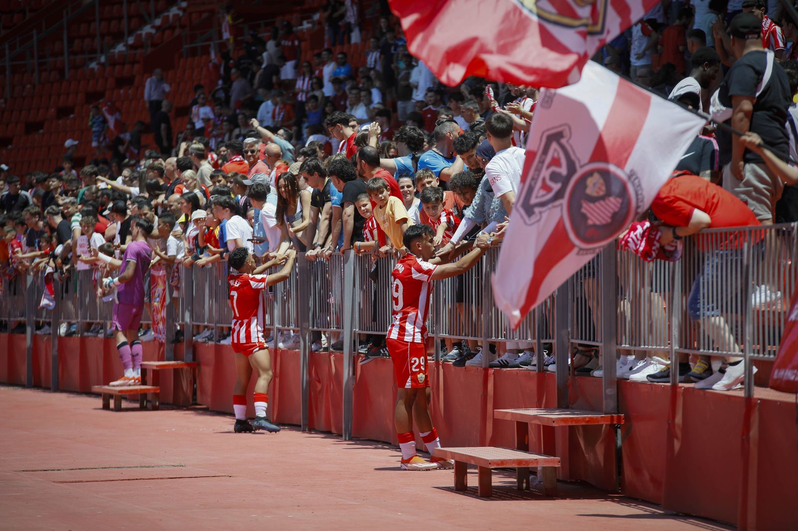 Imágenes del partido entre el Almería B y el Real Jaén