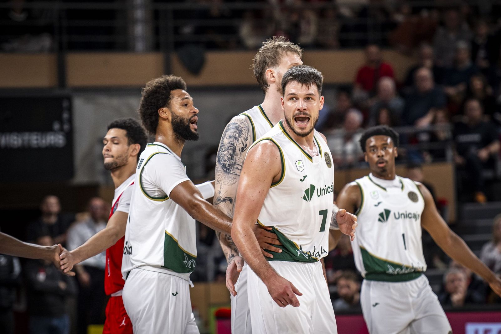 El Unicaja celebra.