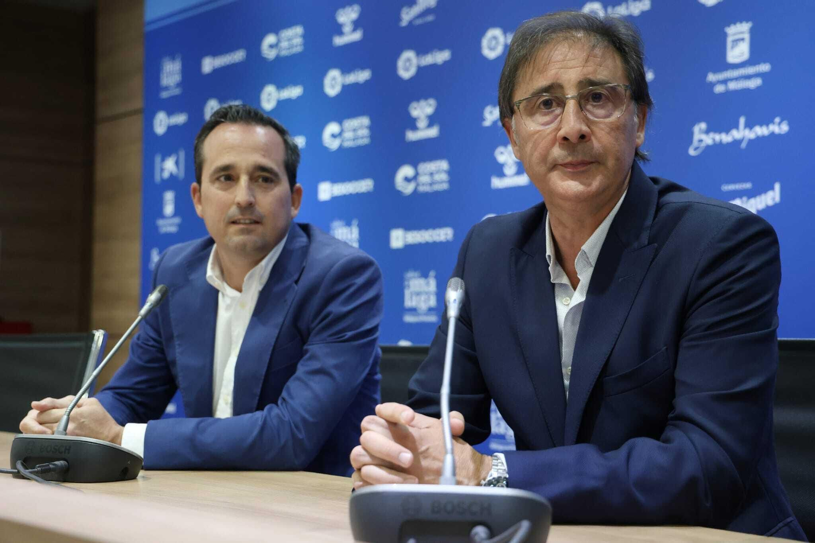 La presentación de Loren Juarros como nuevo deportivo del Málaga, en fotos