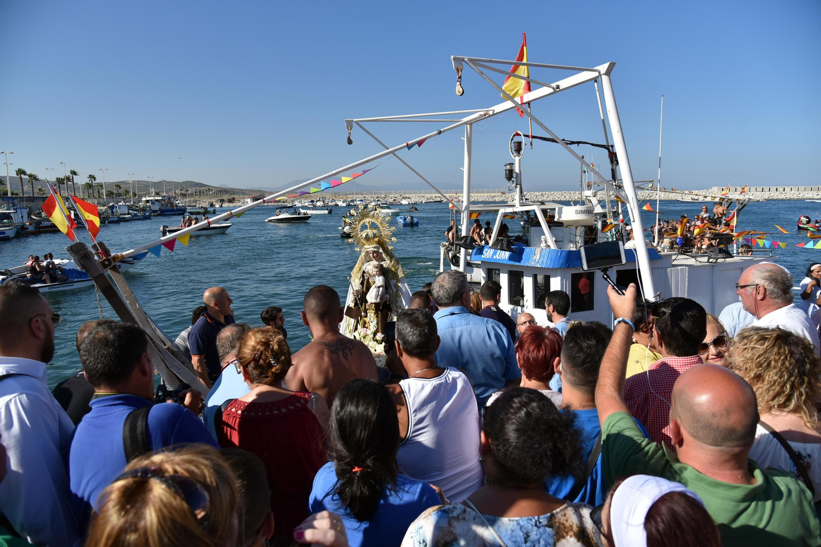 Festividad del Carmen en La Línea