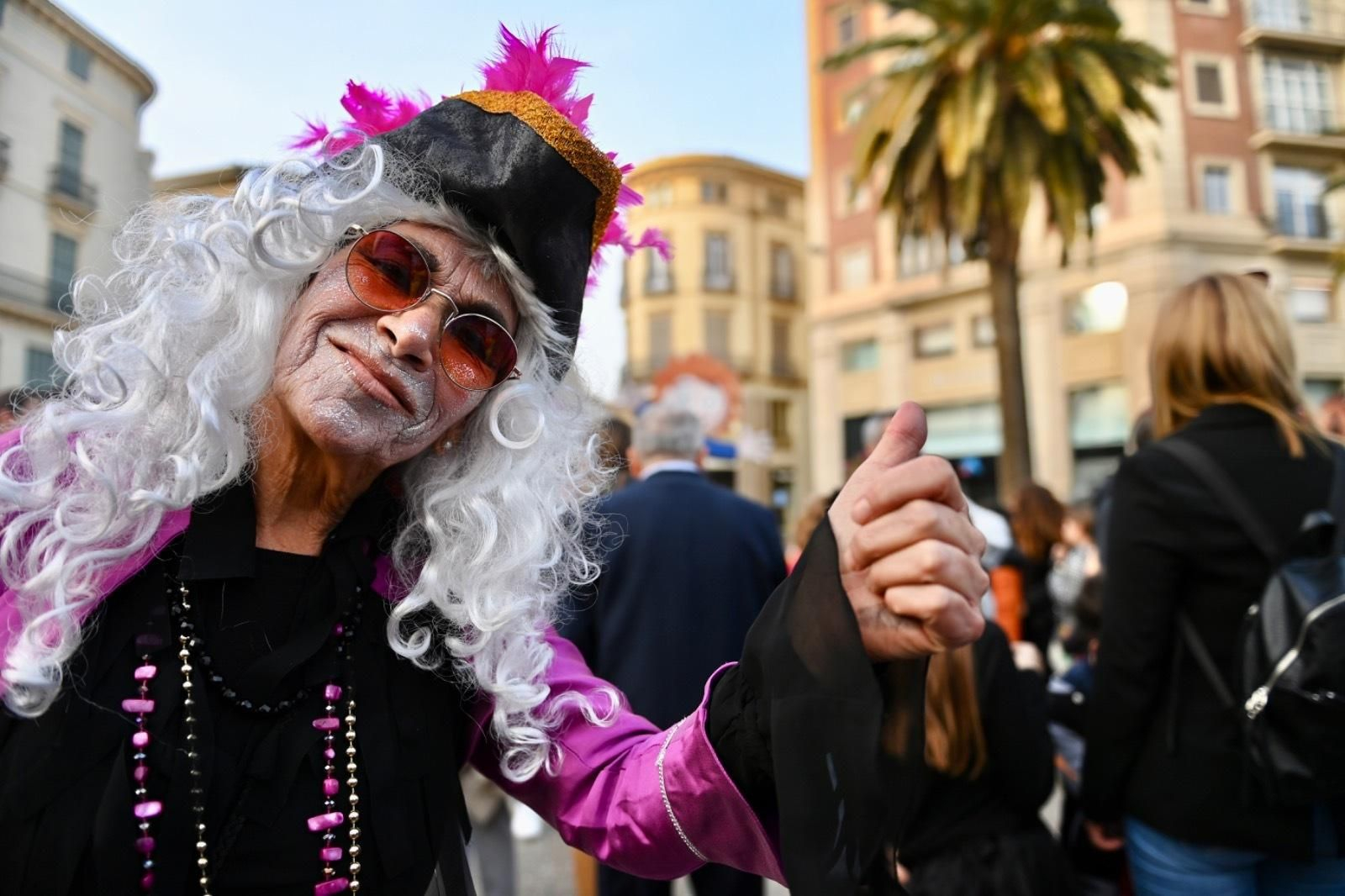 Las fotos del entierro del boquerón del Carnaval de Málaga 2023
