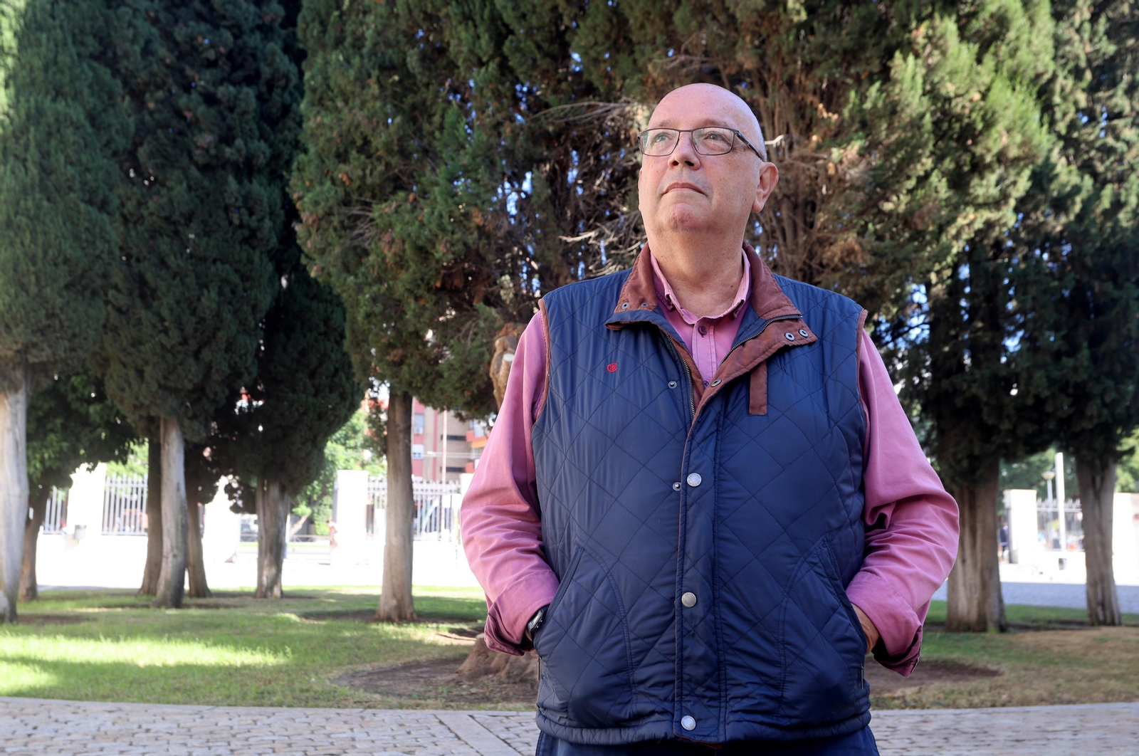José María Ribas, en la Facultad de Derecho.