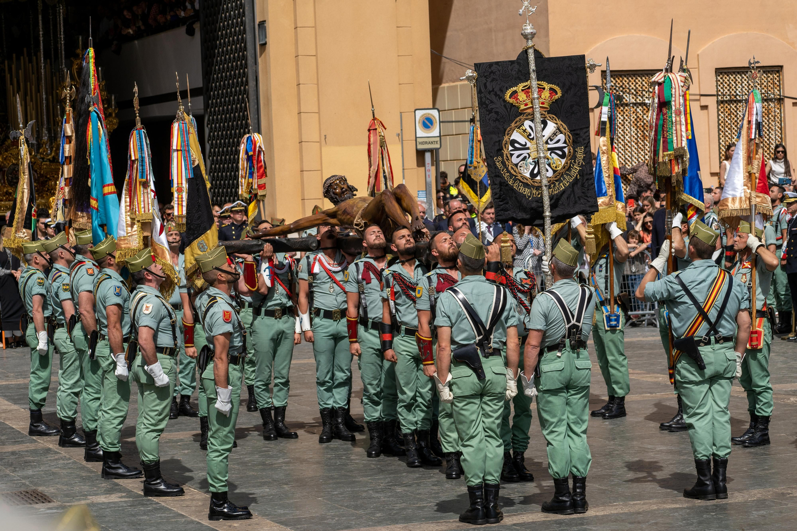 Las fotos de la Legión en la Semana Santa de Málaga 2023 Las fotos de la Legión en la Semana Santa de Málaga 2023