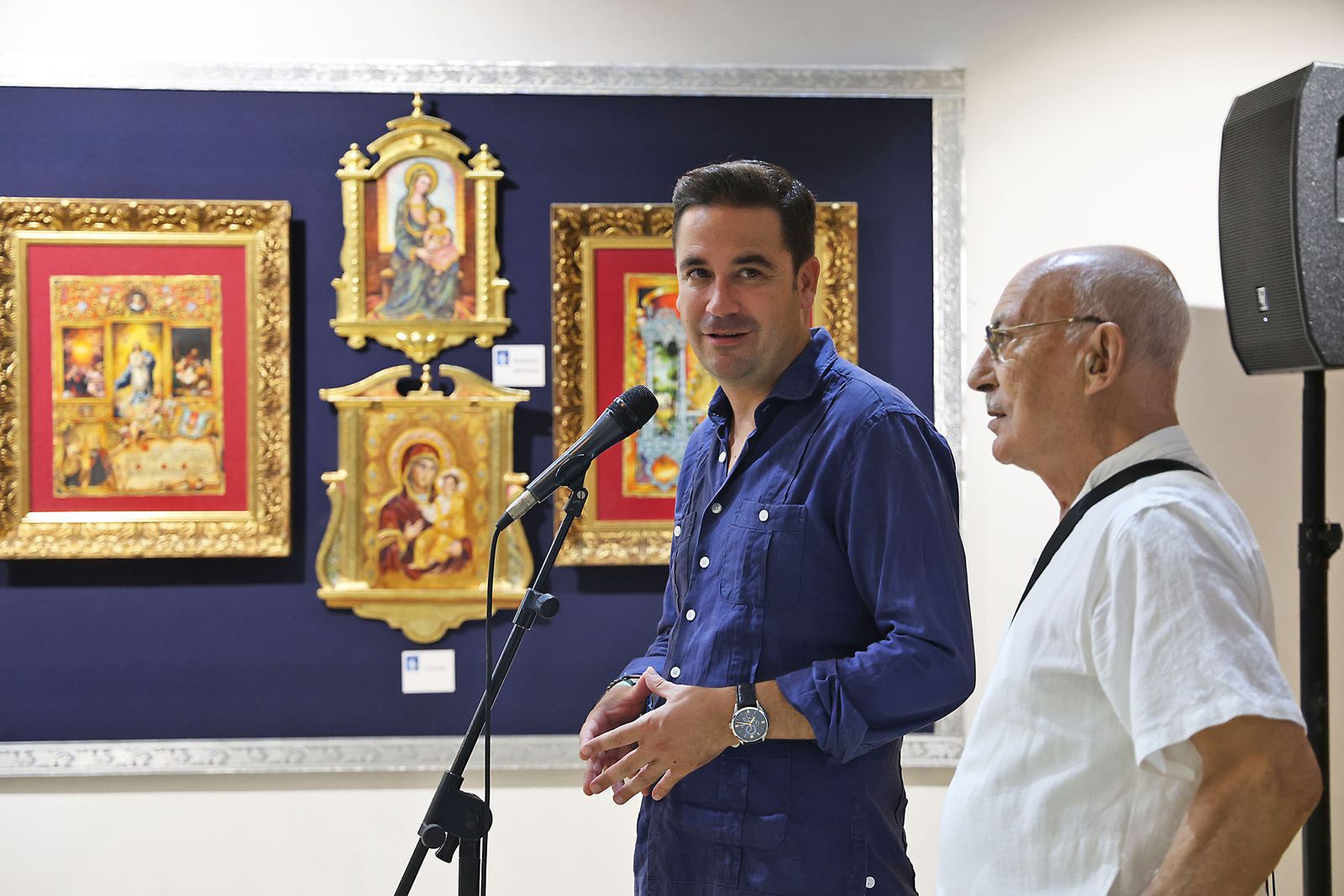 Imágenes de "Gratia Plena" exposición de Paco Llonís