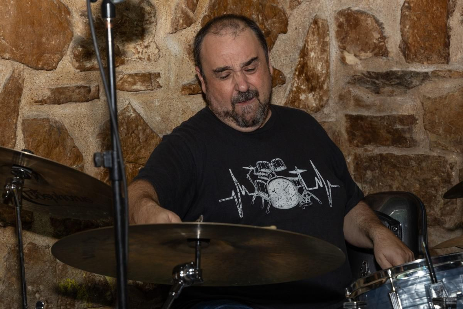 Homenaje a Antonio Jaén en la sala de conciertos que fundó en la ciudad.