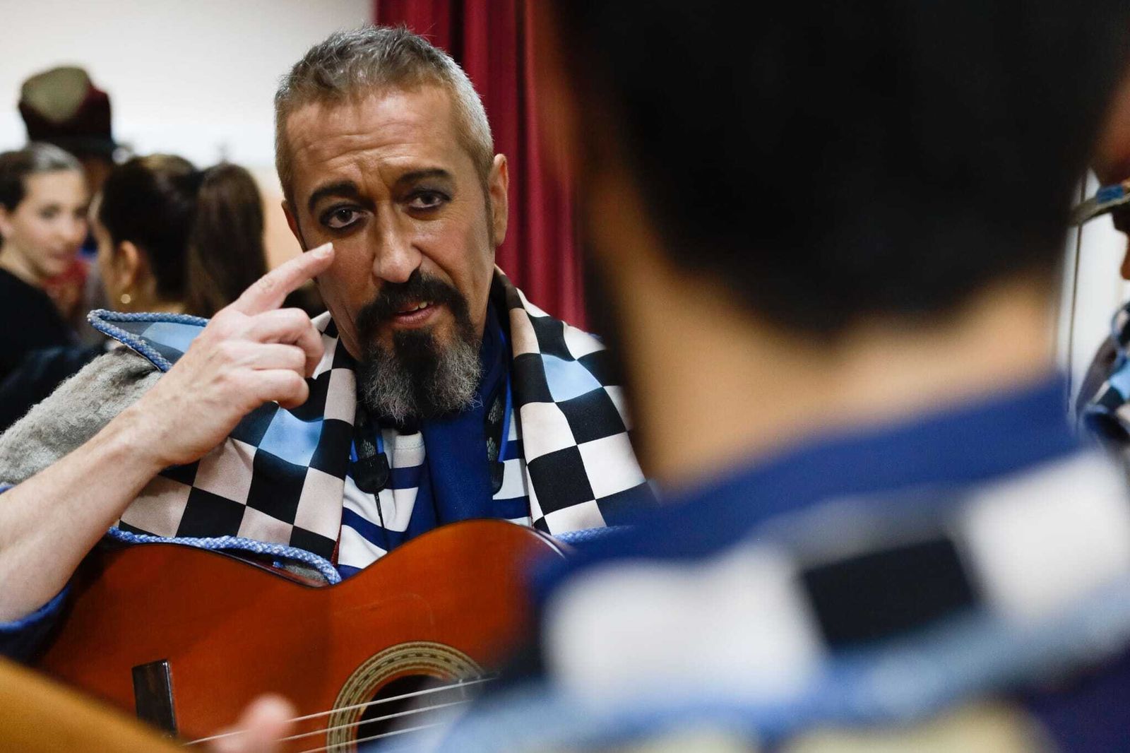 El ambiente en camerinos.