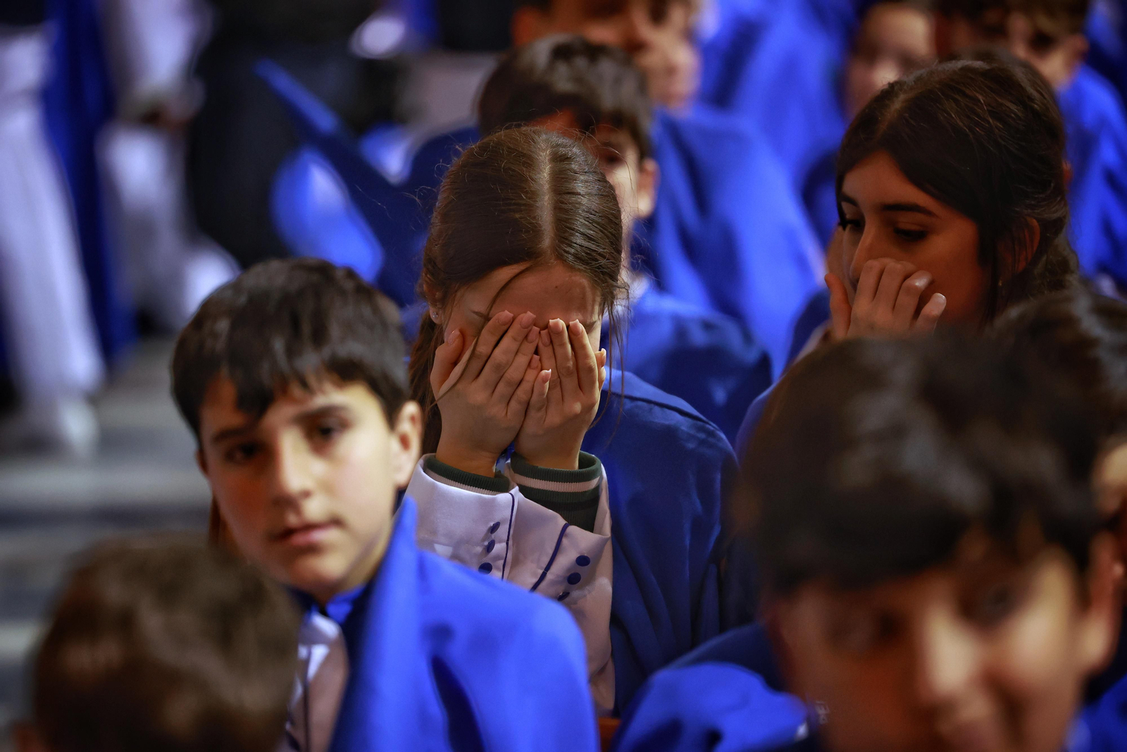 Las imágenes de la cofradía del Perdón en la Semana Santa de Cádiz de 2024