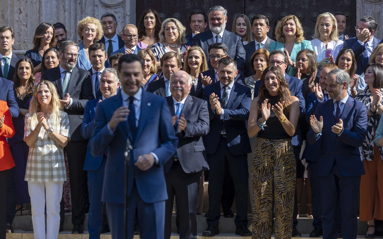 La constitución del Parlamento andaluz, todas las imágenes