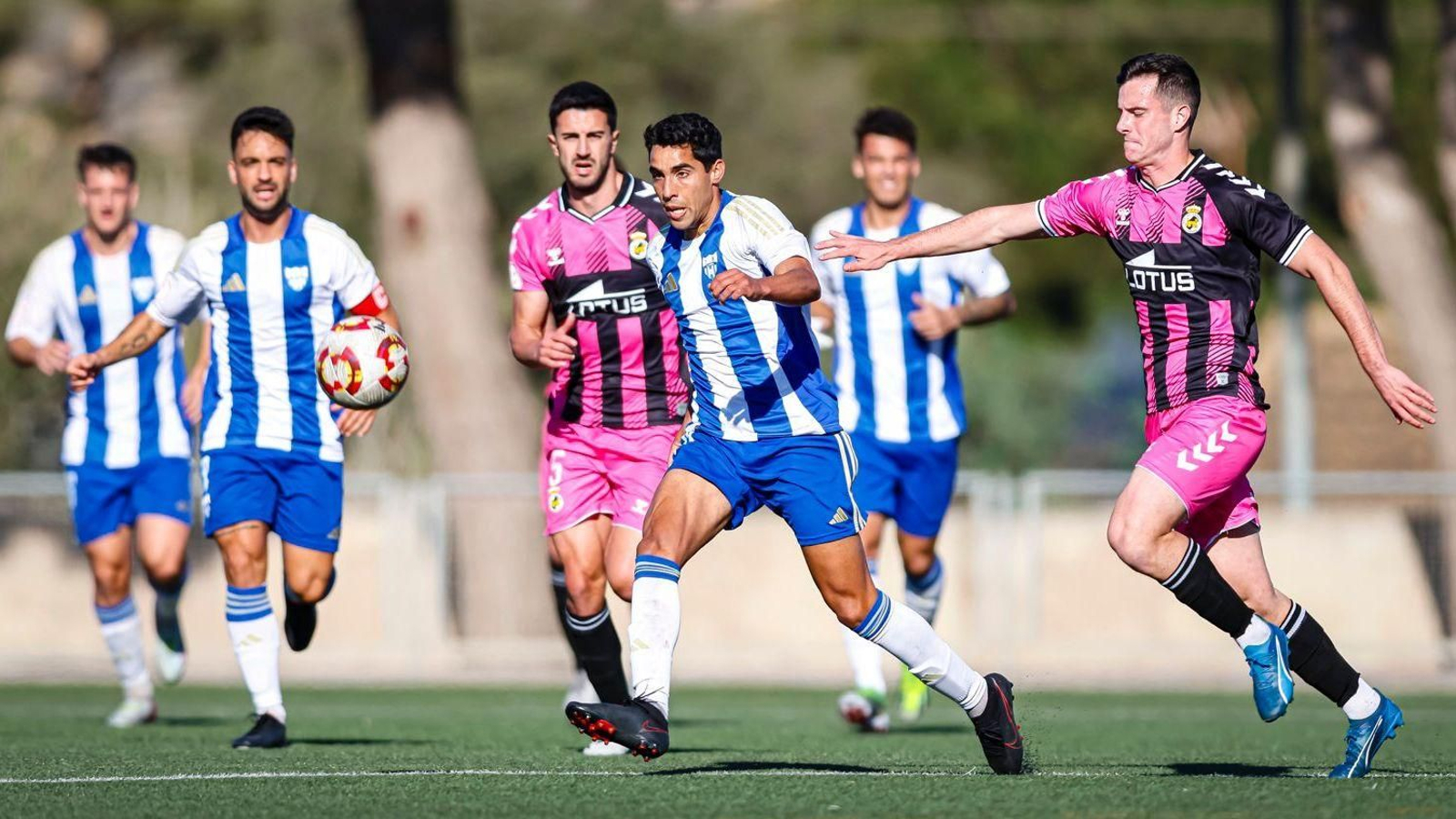 Un lance de La Unión Atlético-Balona