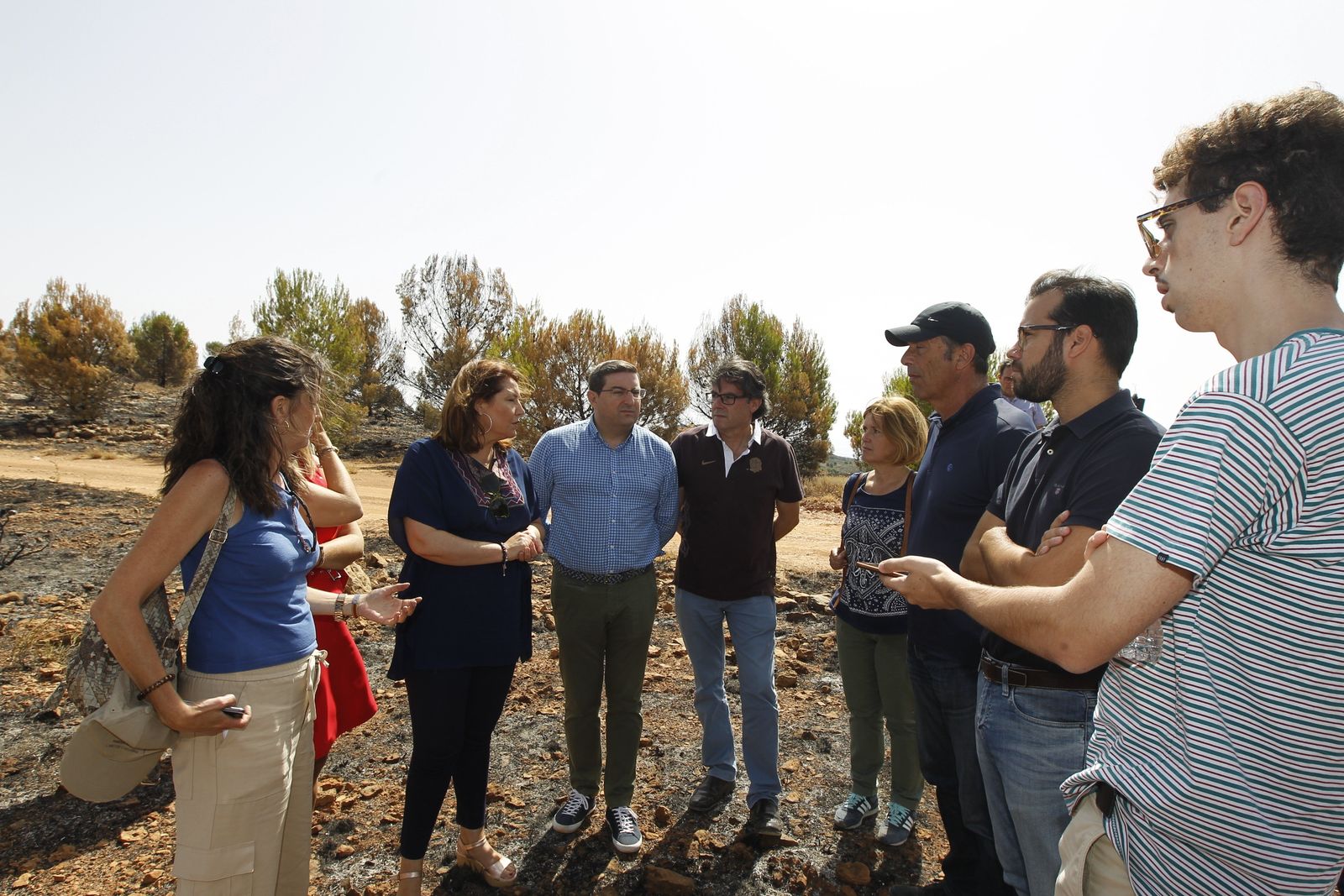 Fotogalería incendio extinguido Sierra de Gádor