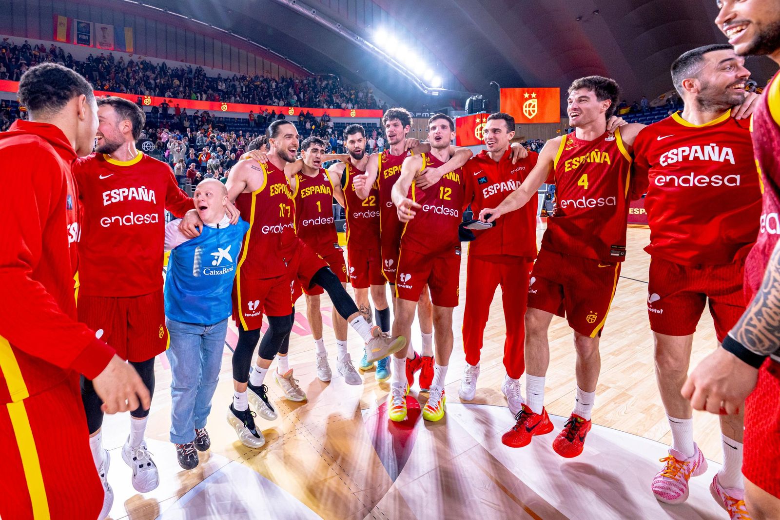 Las mejores fotos del España-Ucrania de baloncesto