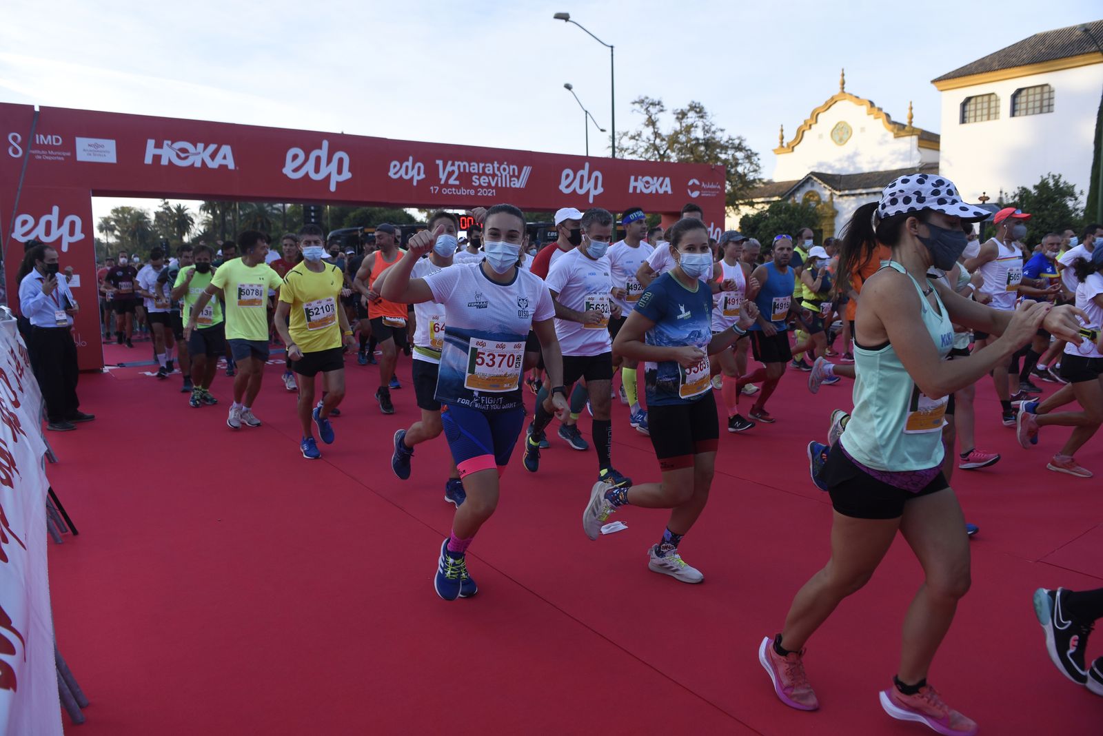 El Medio Maratón de Sevilla 2021, en imágenes