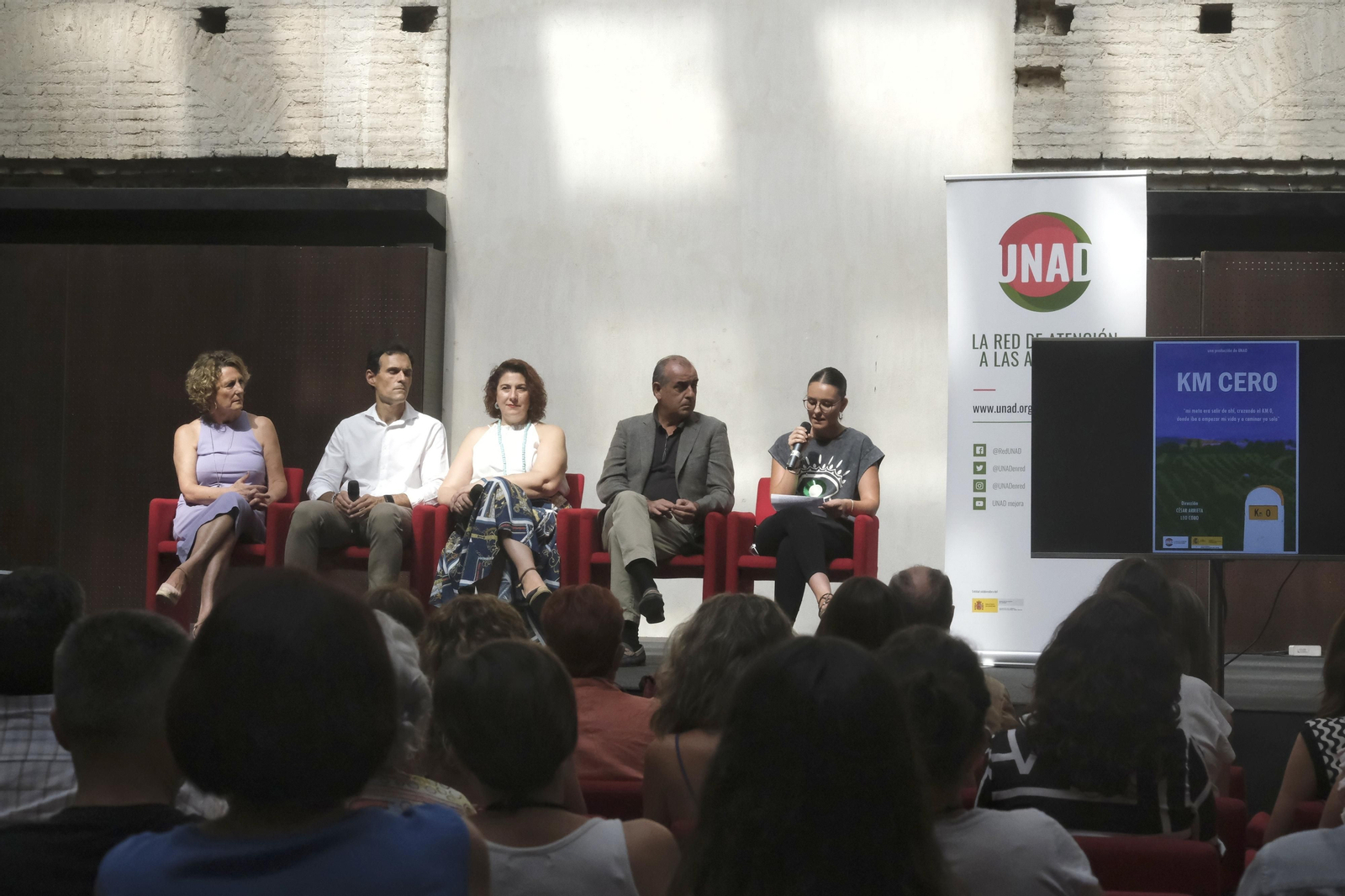 Presentación del documental en la Sala Orive.