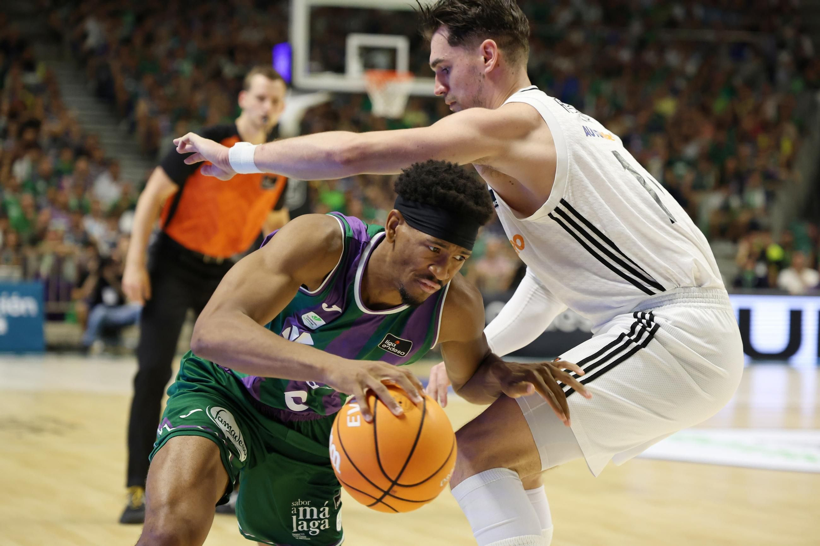 El Unicaja-Real Madrid, en fotos