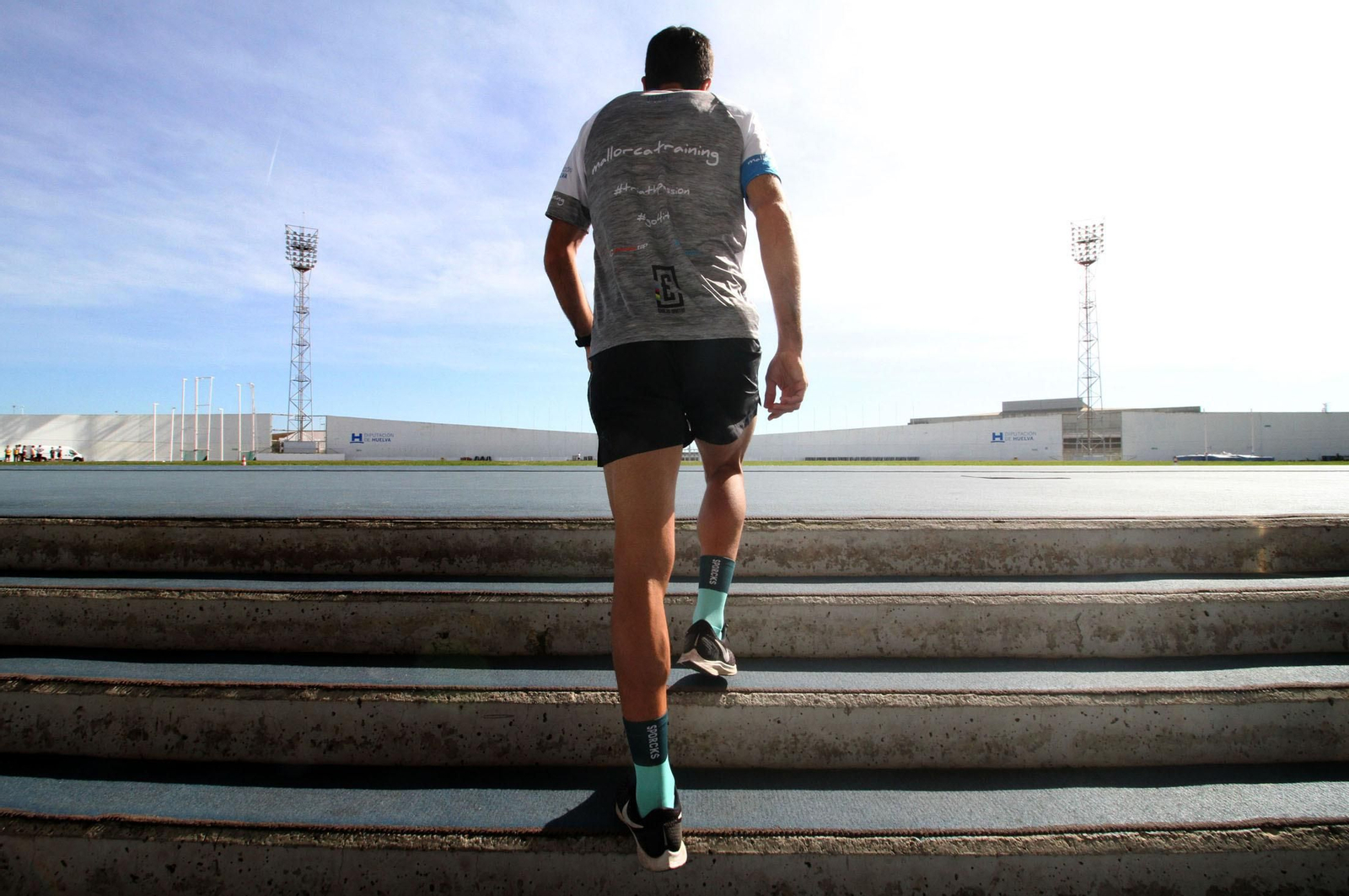Emilio Martín, imágenes de un campeón mundial en su jornada de entrenamiento