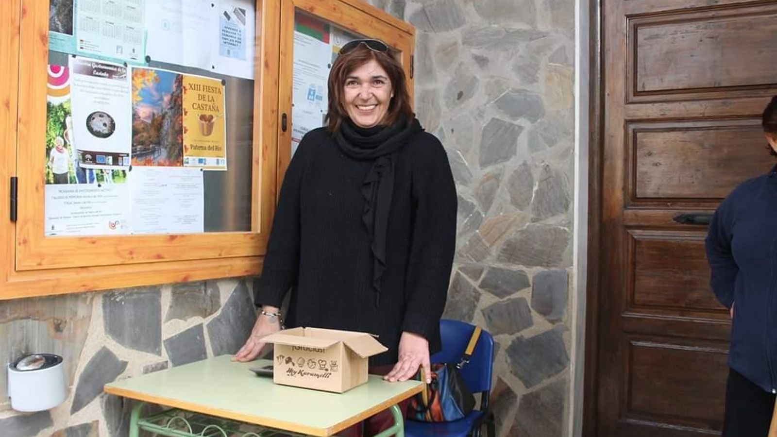 Esther Gómez, responsable del Guadalinfo de Paterna del Río.