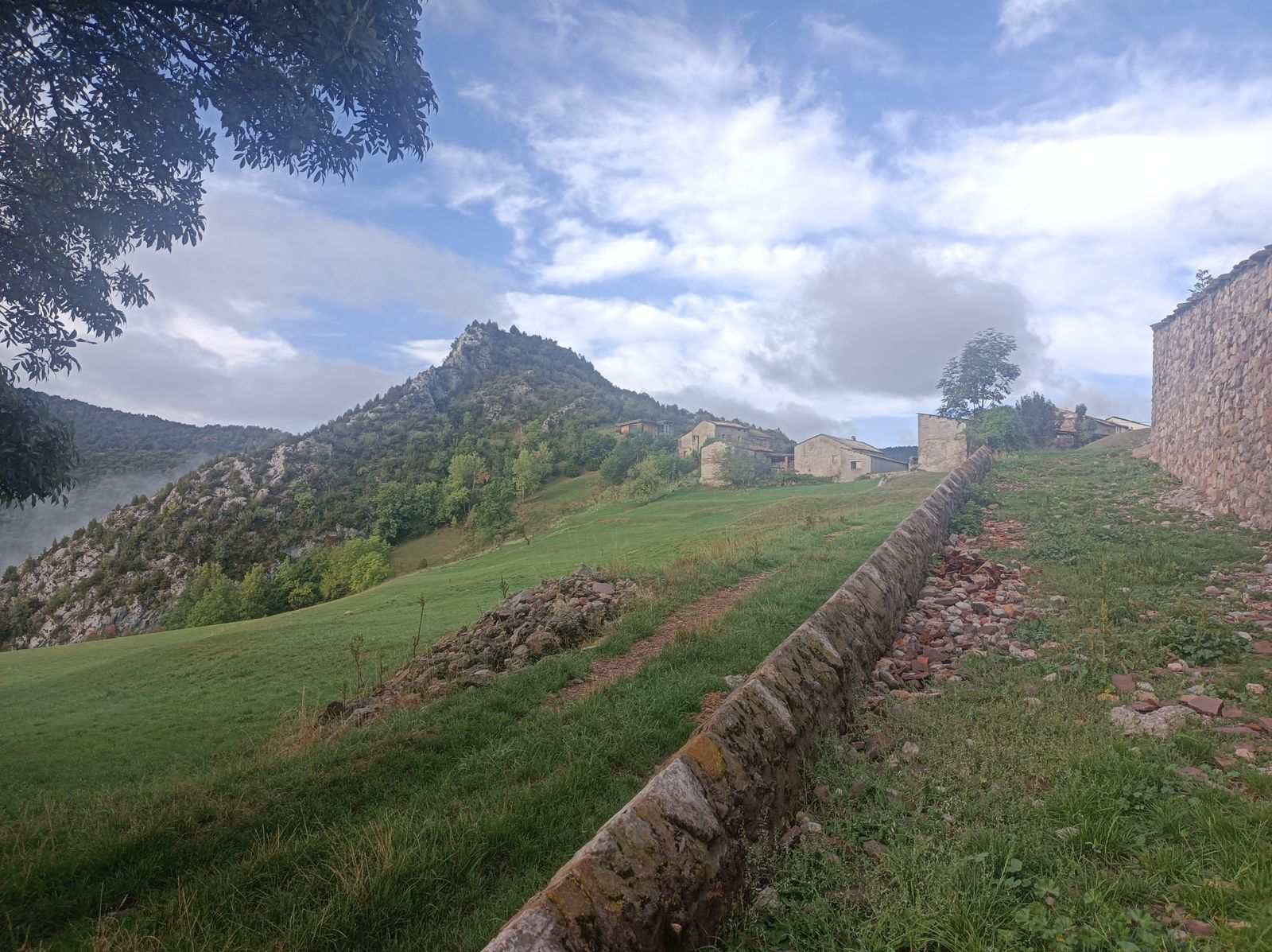 Alins está a una altura considerable.