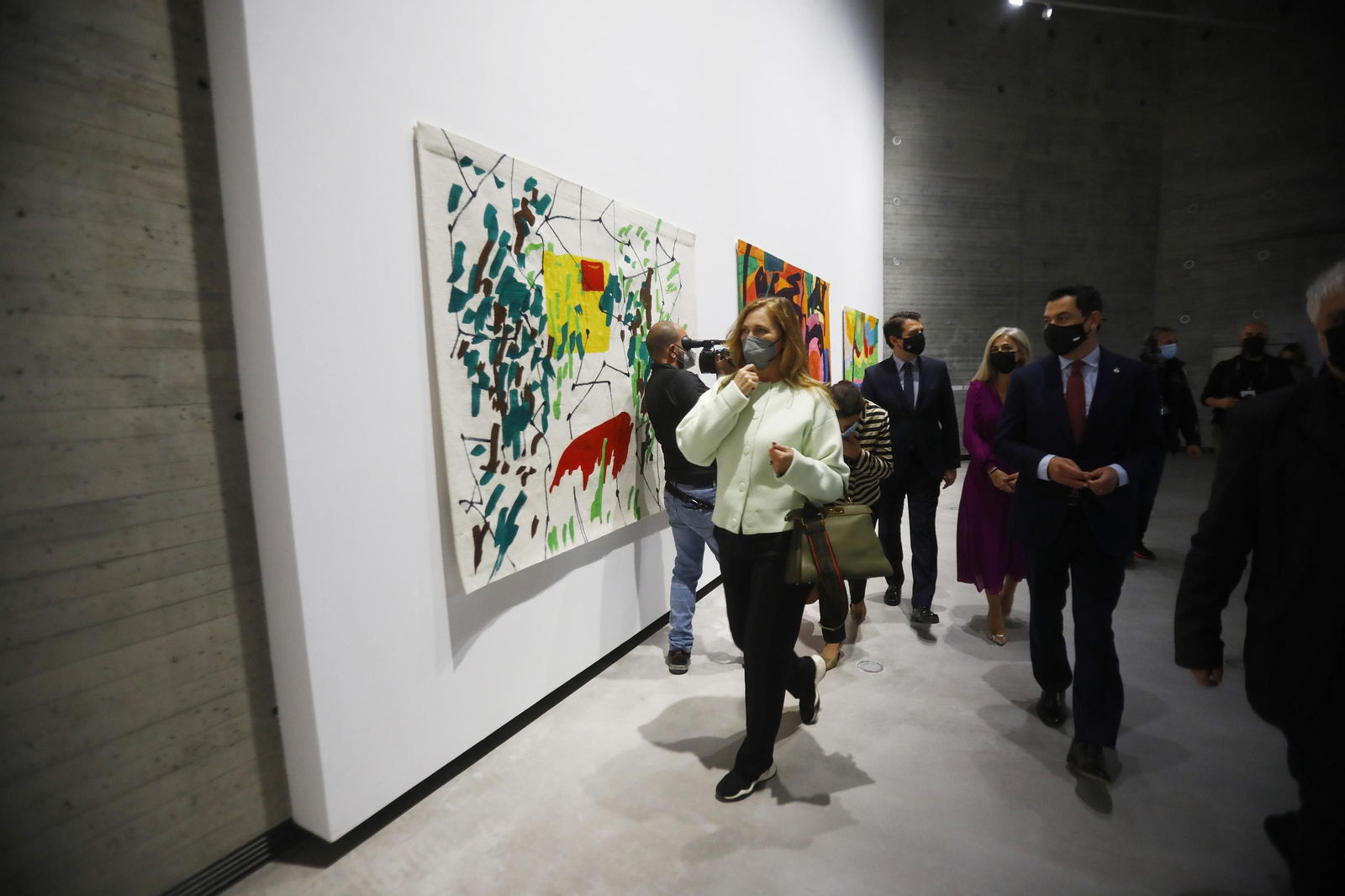 Francesca Thyssen Bornemisza vista el C3A de Córdoba.