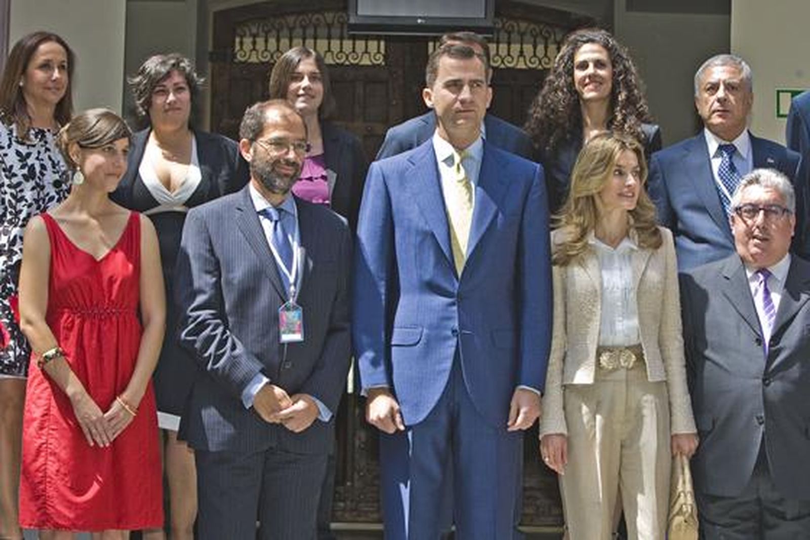 Los Príncipes de Asturias clausuran el Congreso Mundial de Periodismo en Cádiz. 

Foto: Julio Gonzalez