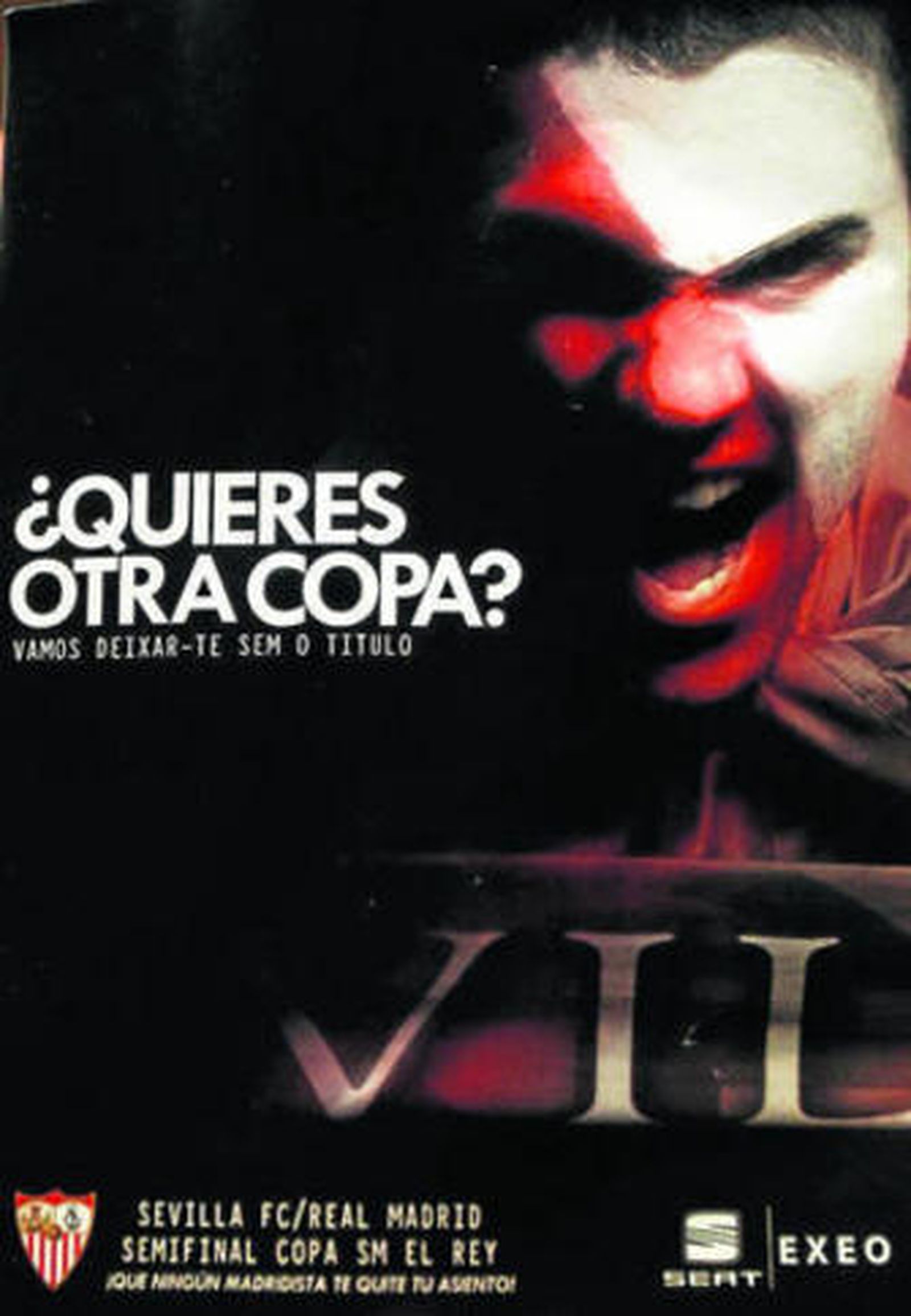 Octavilla que ha elaborado el Sevilla para animar a sus aficionados.