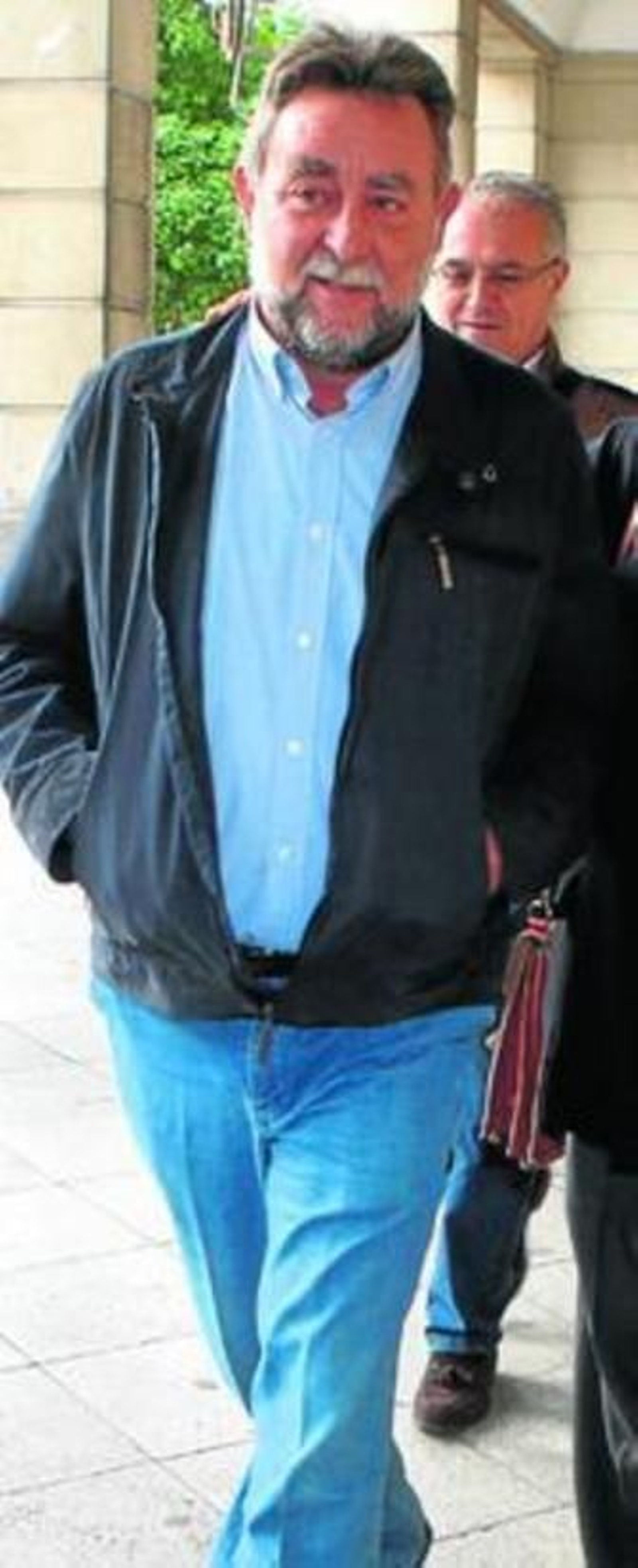 Francisco Fernández Sevila, ayer en los juzgados de Sevilla.