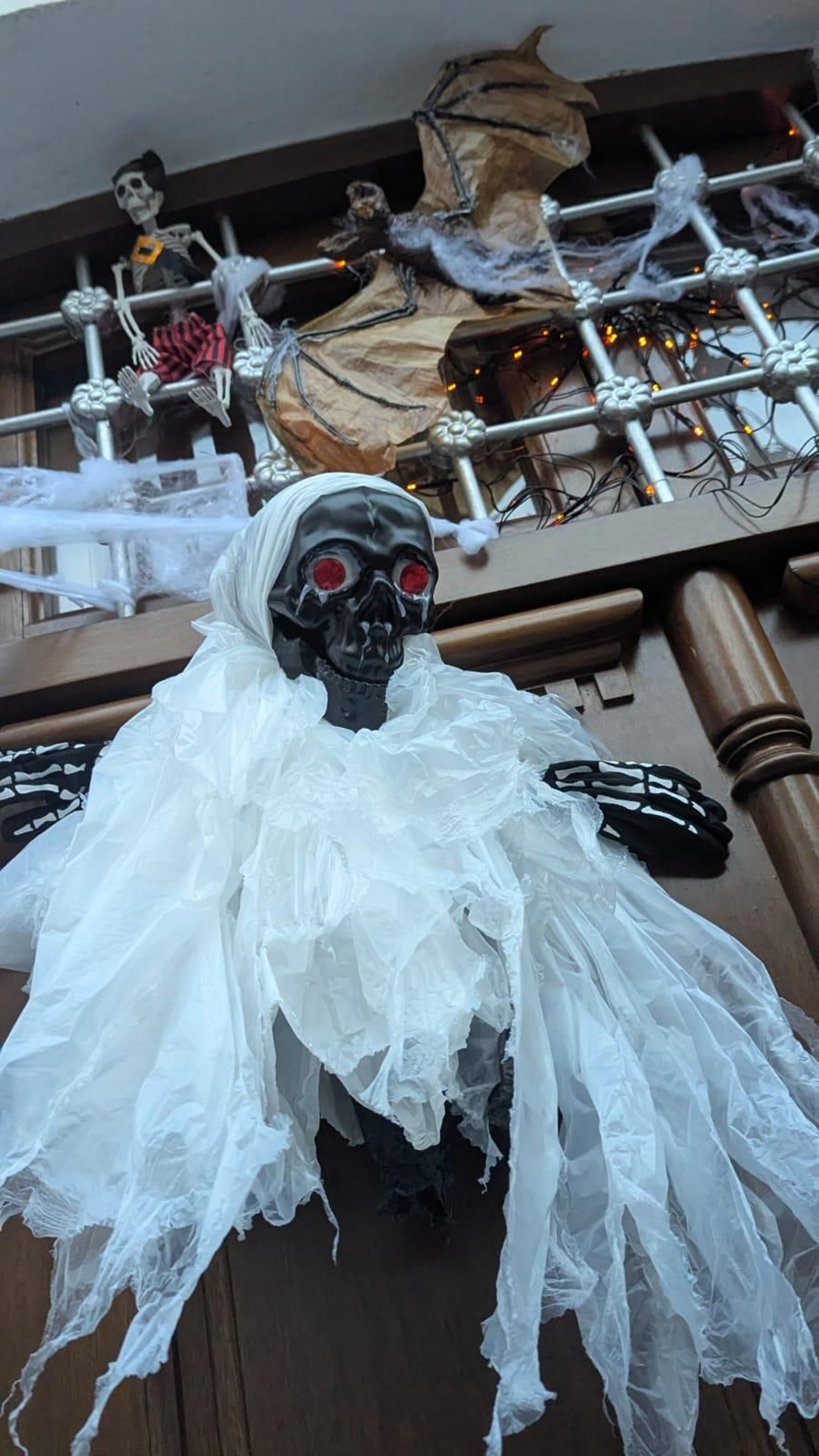 Terrorífica fachada.