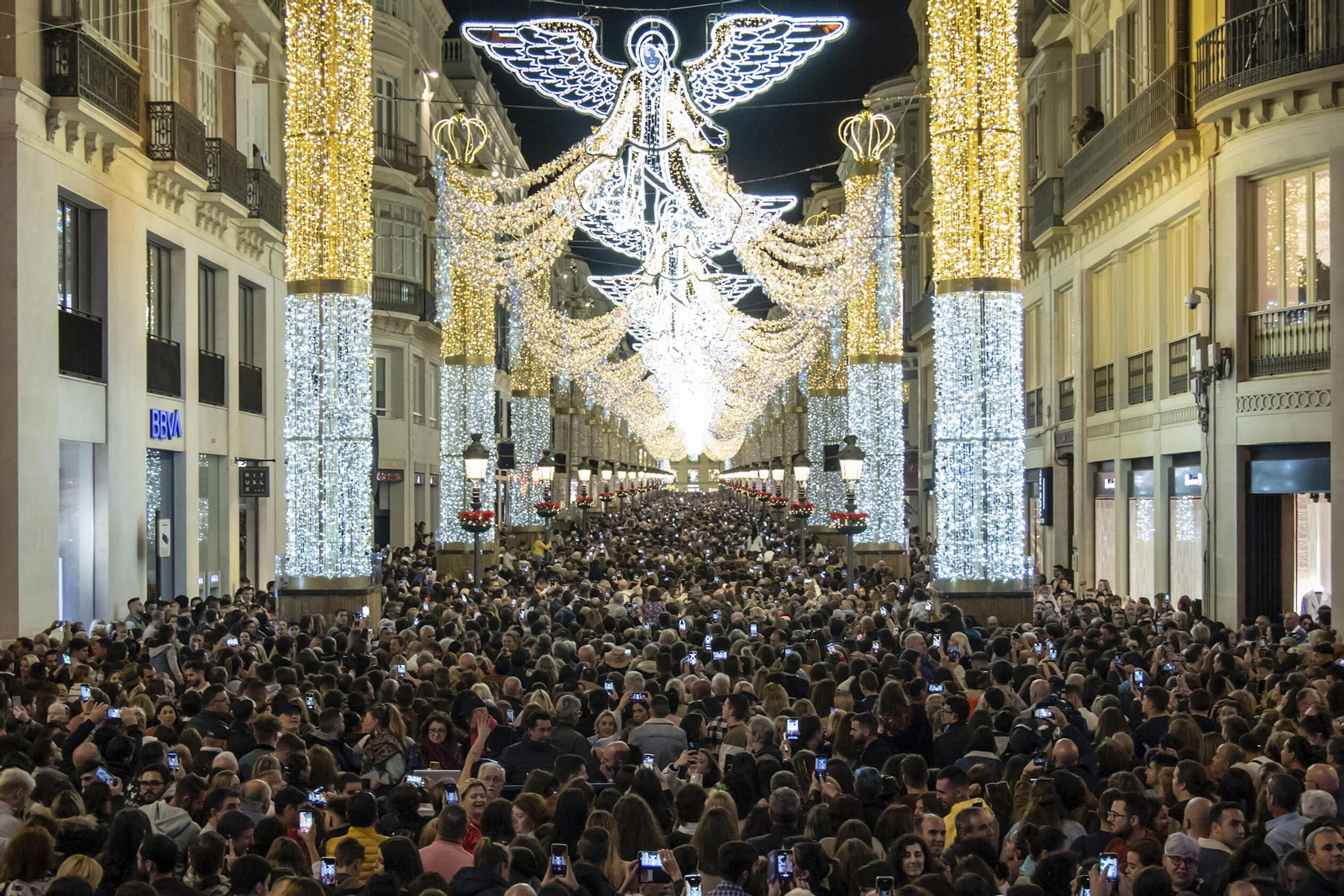 Calle Larios de Málaga esta Navidad