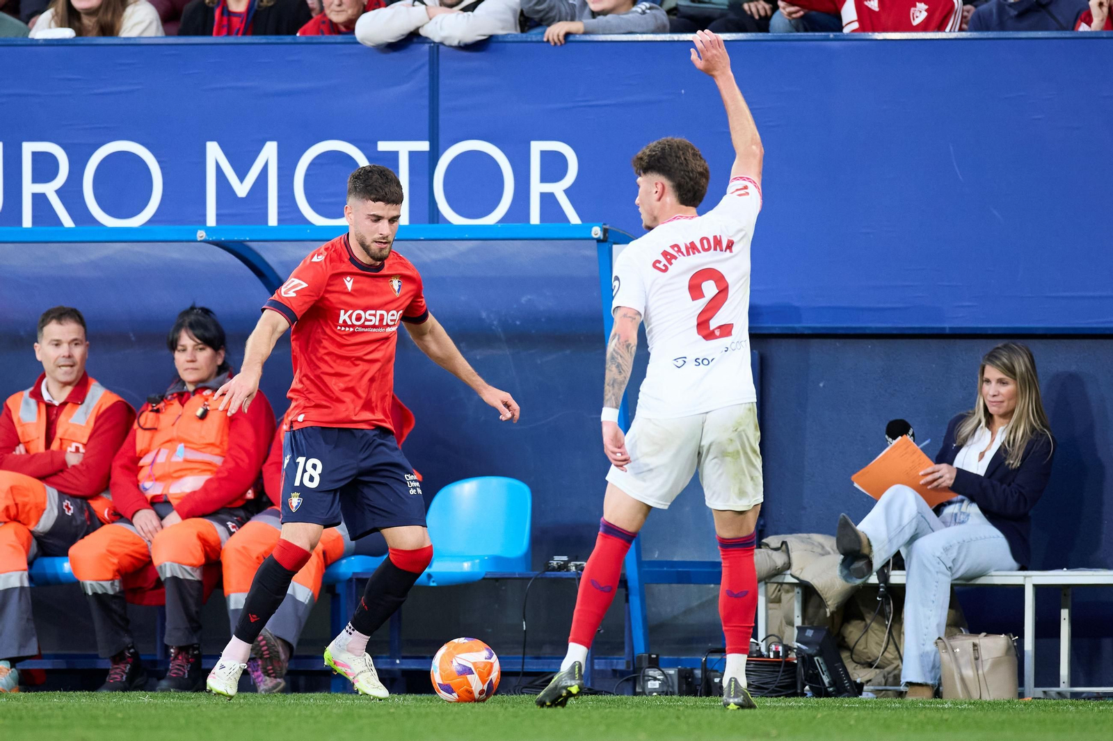 Las fotos del Osasuna - Sevilla